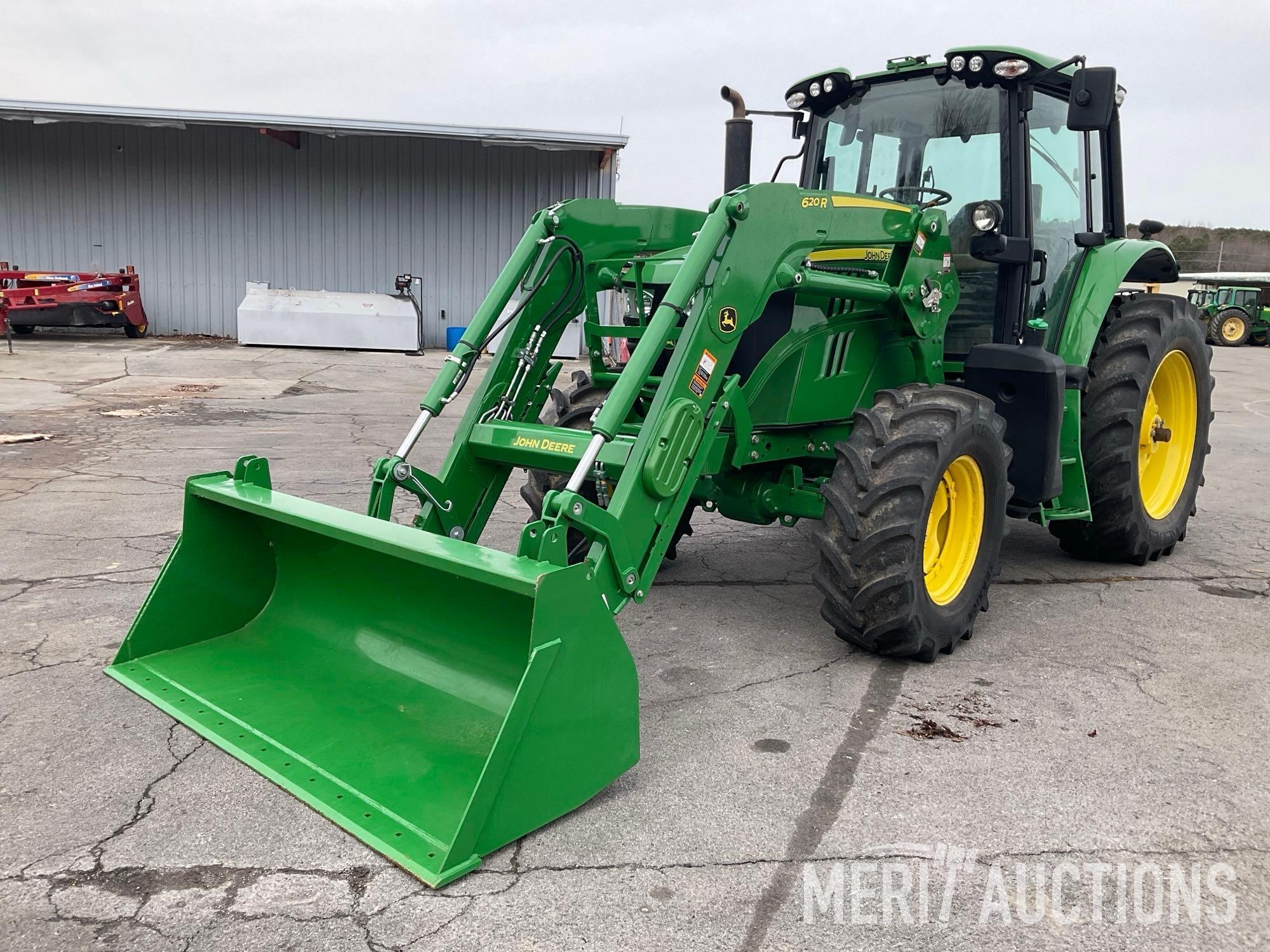2024 John Deere 6130M Tractor Loader (A63109)