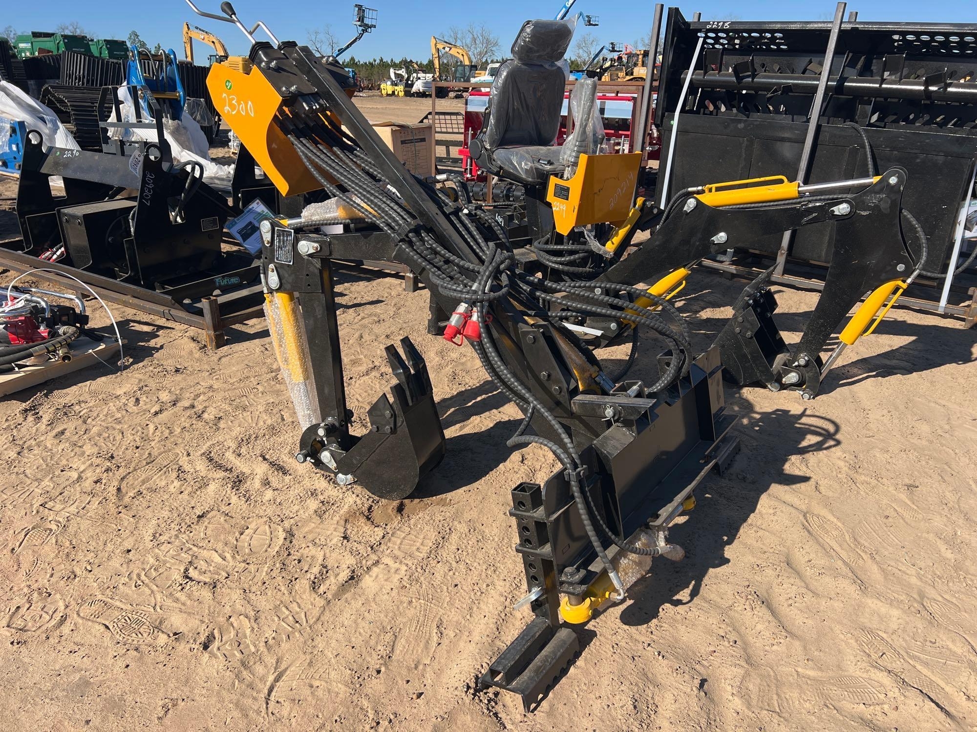 UNUSED FUTURE MBD85-85" HYD MINI BACKHOE DIGGER (A60432)