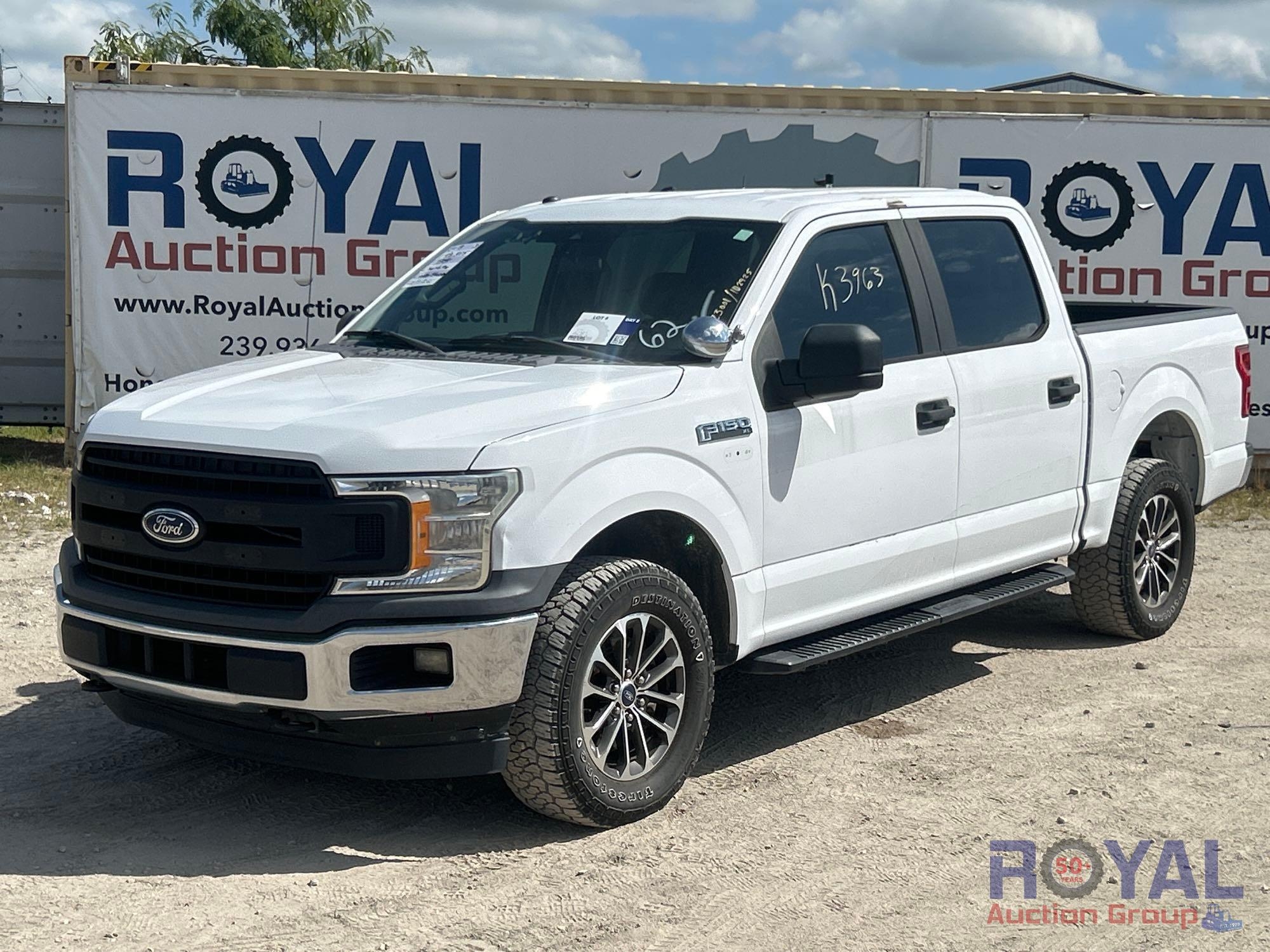 2019 Ford F-150 4x4 Crew Cab Pickup Truck (A56858)