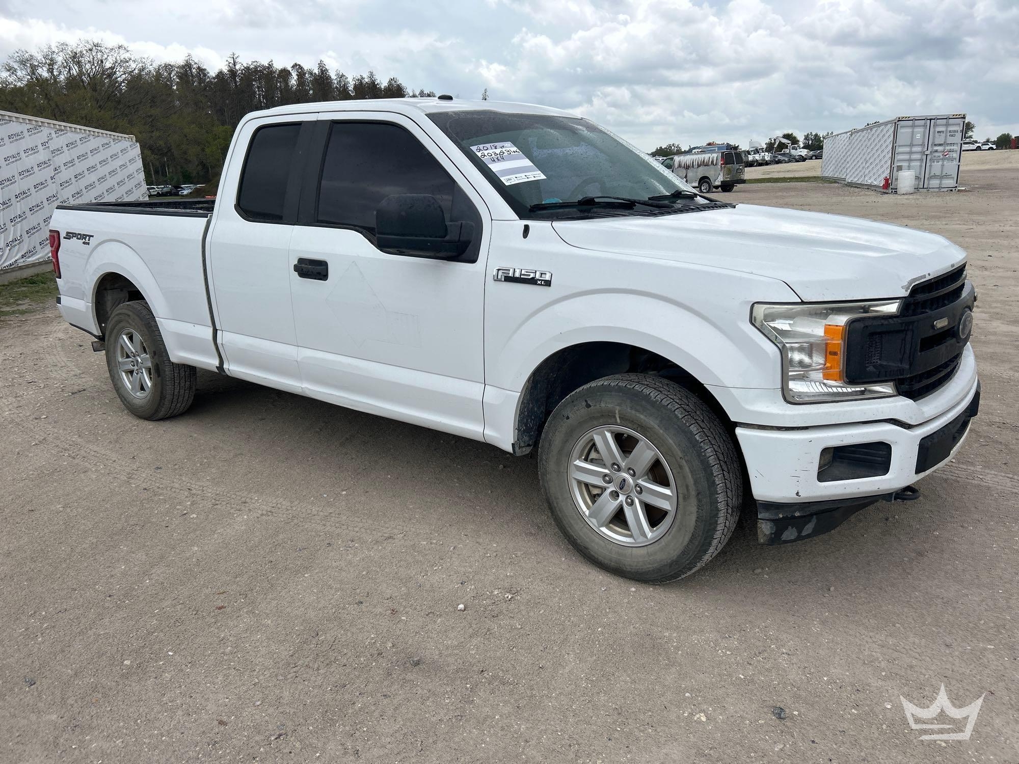 2018 Ford F-150 4x4 Ext. Cab Pickup Truck (A64556)