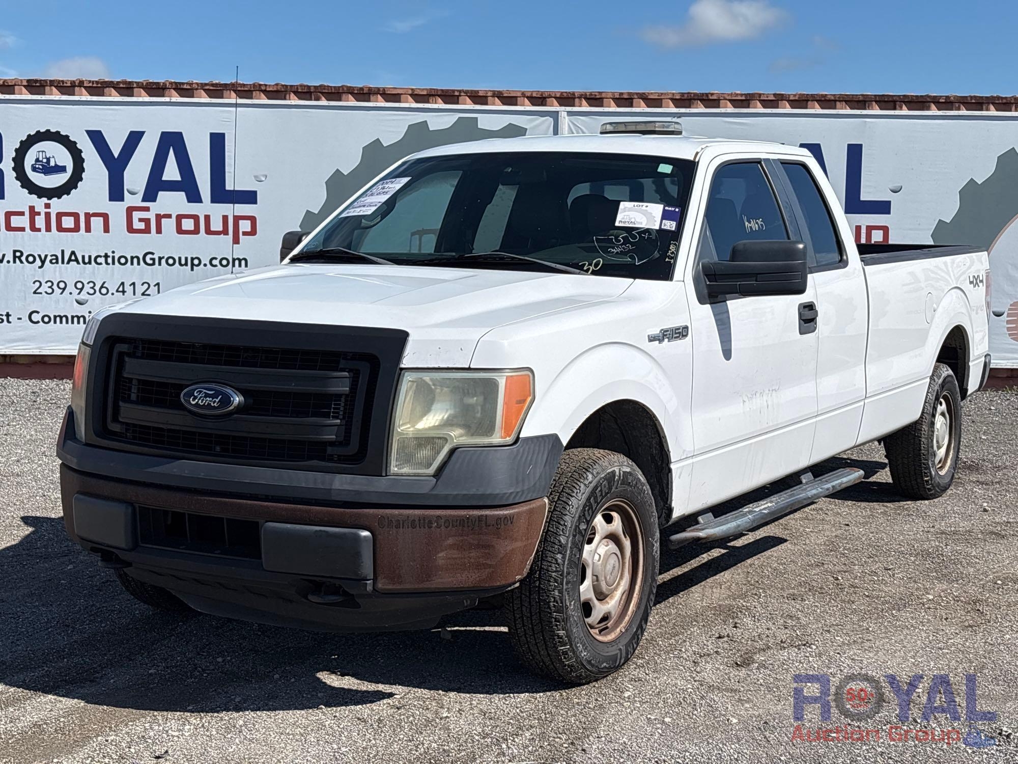 2014 Ford F-150 4X4 Ext. Cab Pickup Truck (A53422)