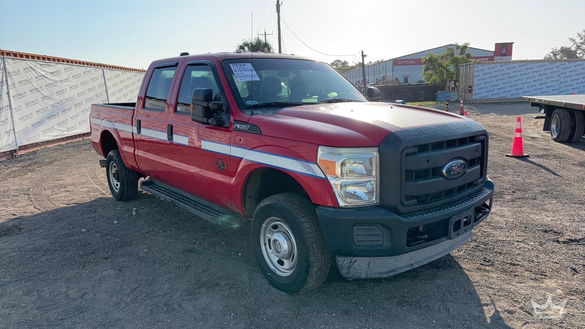 2013 Ford F-350 4x4 Crew Cab Pickup Truck (A64556)