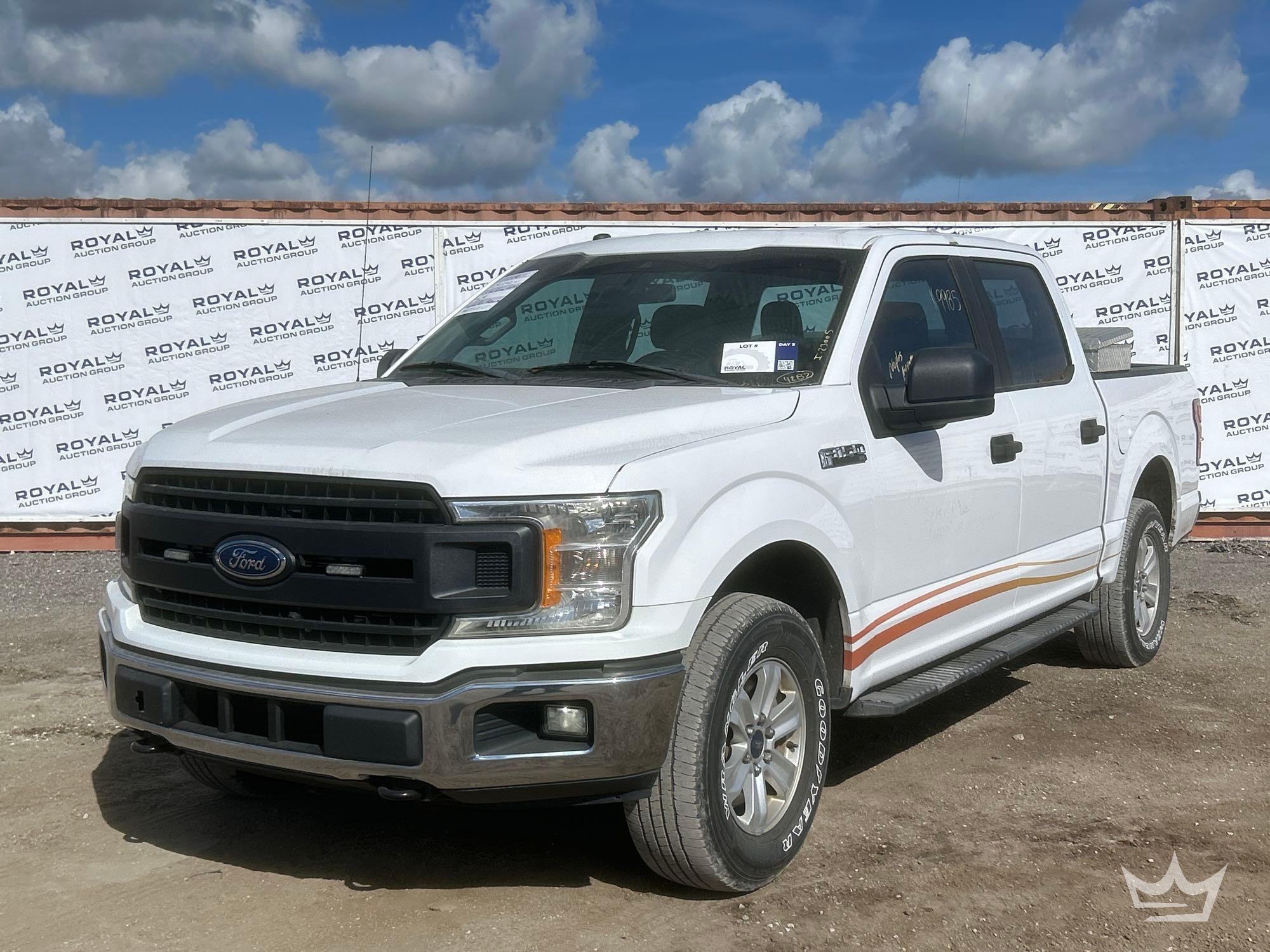 2019 Ford F-150 4x4 Crew Cab Pickup Truck (A59230)