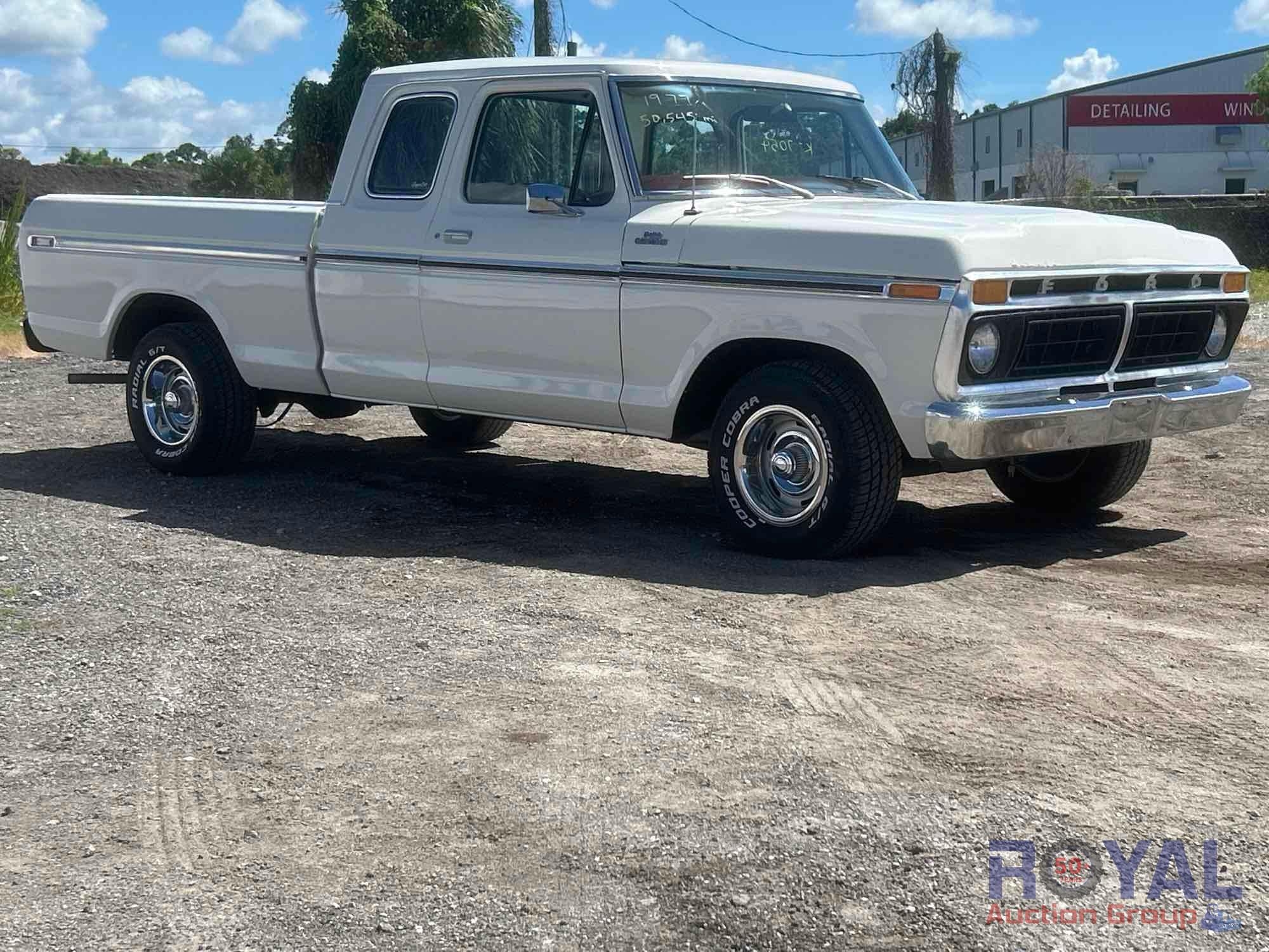 1977 Ford F-100 Ext. Cab Pickup Truck (A53422)