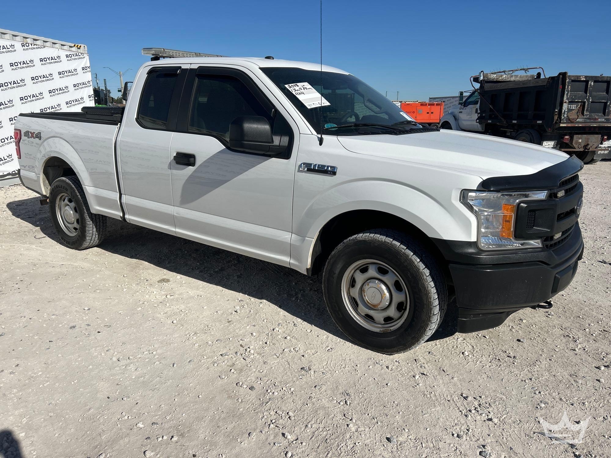 2018 Ford F-150 4x4 Ext. Cab Pickup Truck (A61568)
