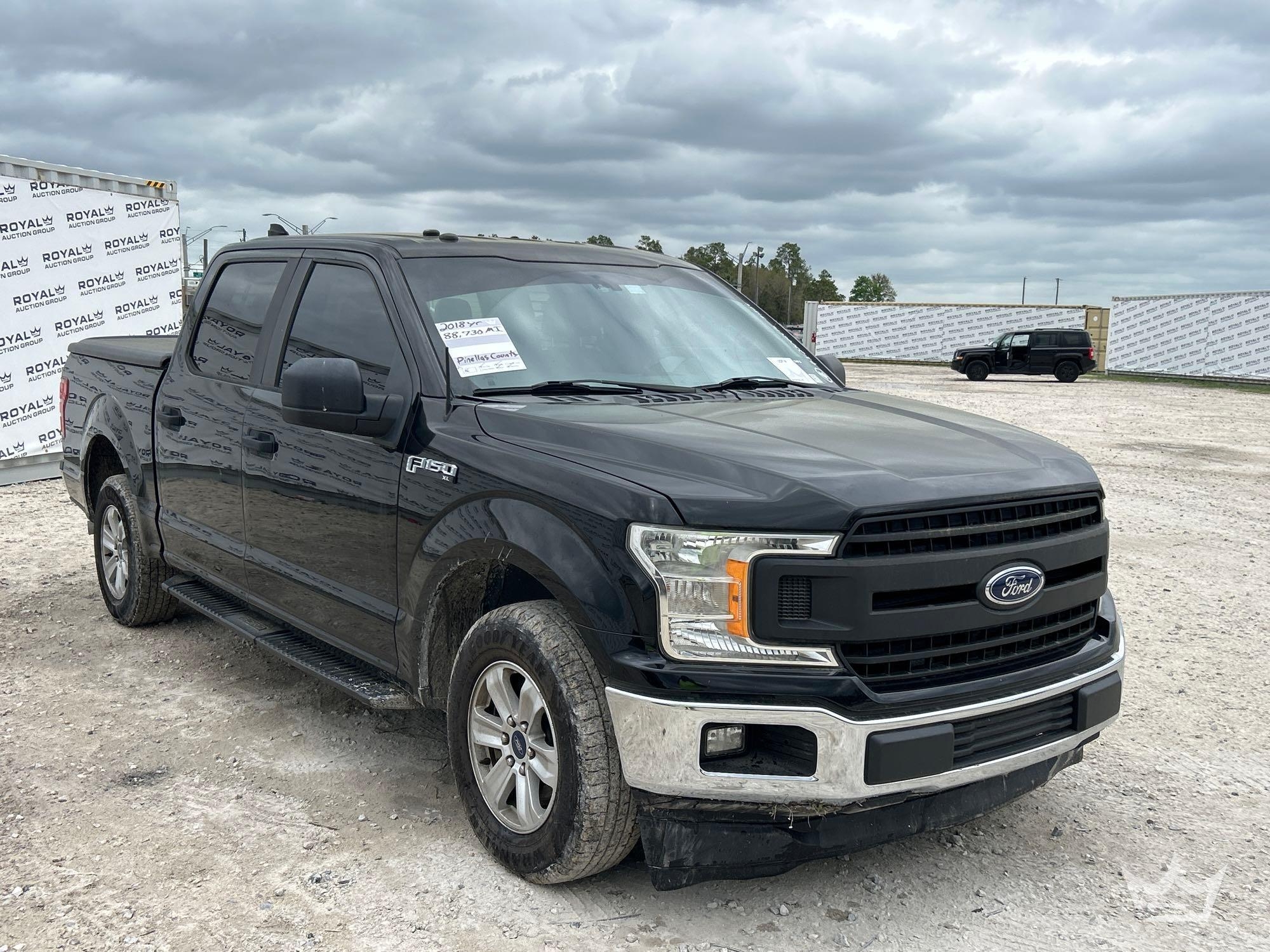 2018 Ford F-150 Crew Cab Pickup Truck (A64556)