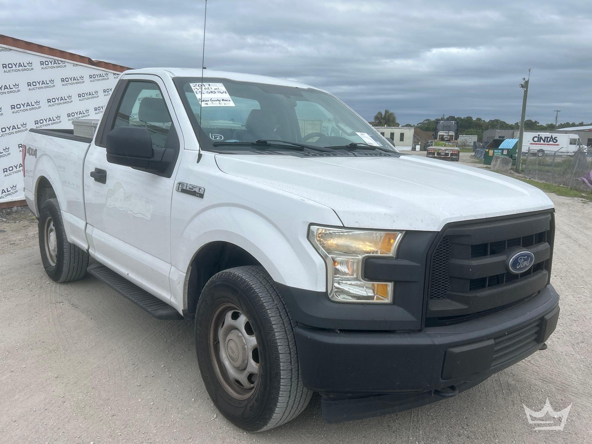 2017 Ford F-150 4x4 Pickup Truck (A64556)