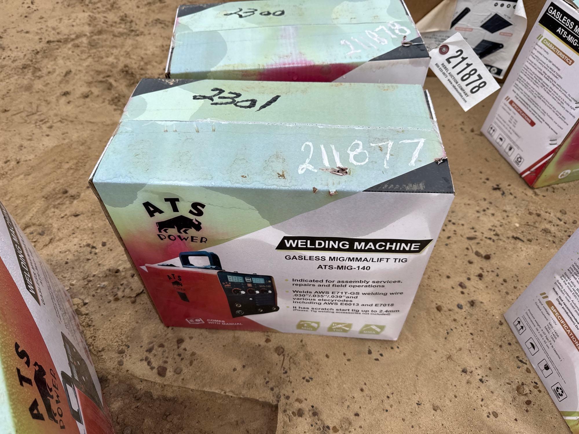 UNUSED ATS POWER ATS-MIG-140 MIG WELDING MACHINE (A64281)