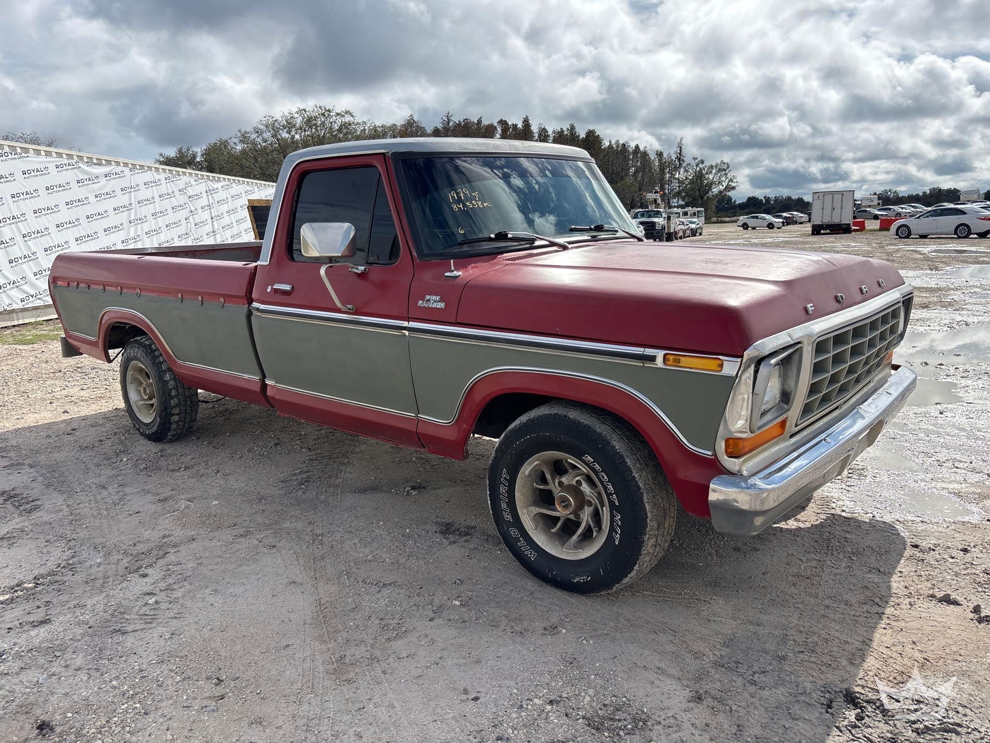 1979 Ford F-100 Ranger Pickup Truck (A59230)