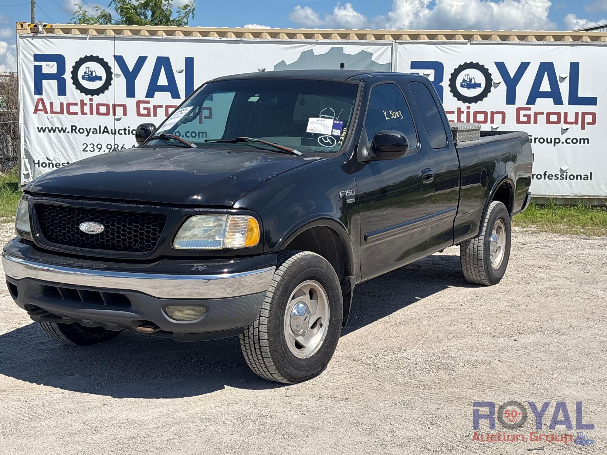 2000 Ford F-150 Ext. Cab 4x4 Pickup Truck (A53422)