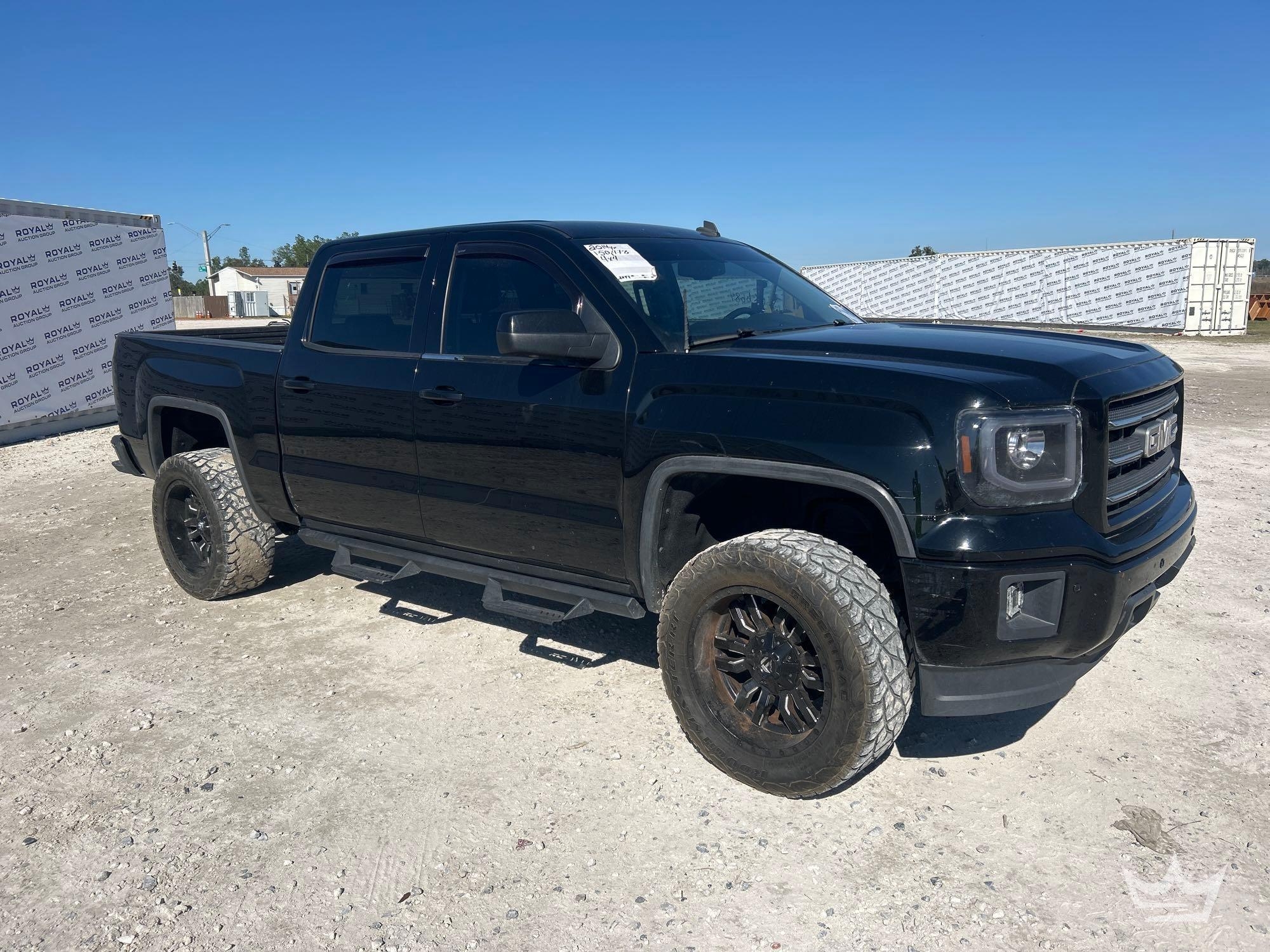 2014 GMC Sierra SLT 4x4 Crew Cab Pickup Truck (A59230)