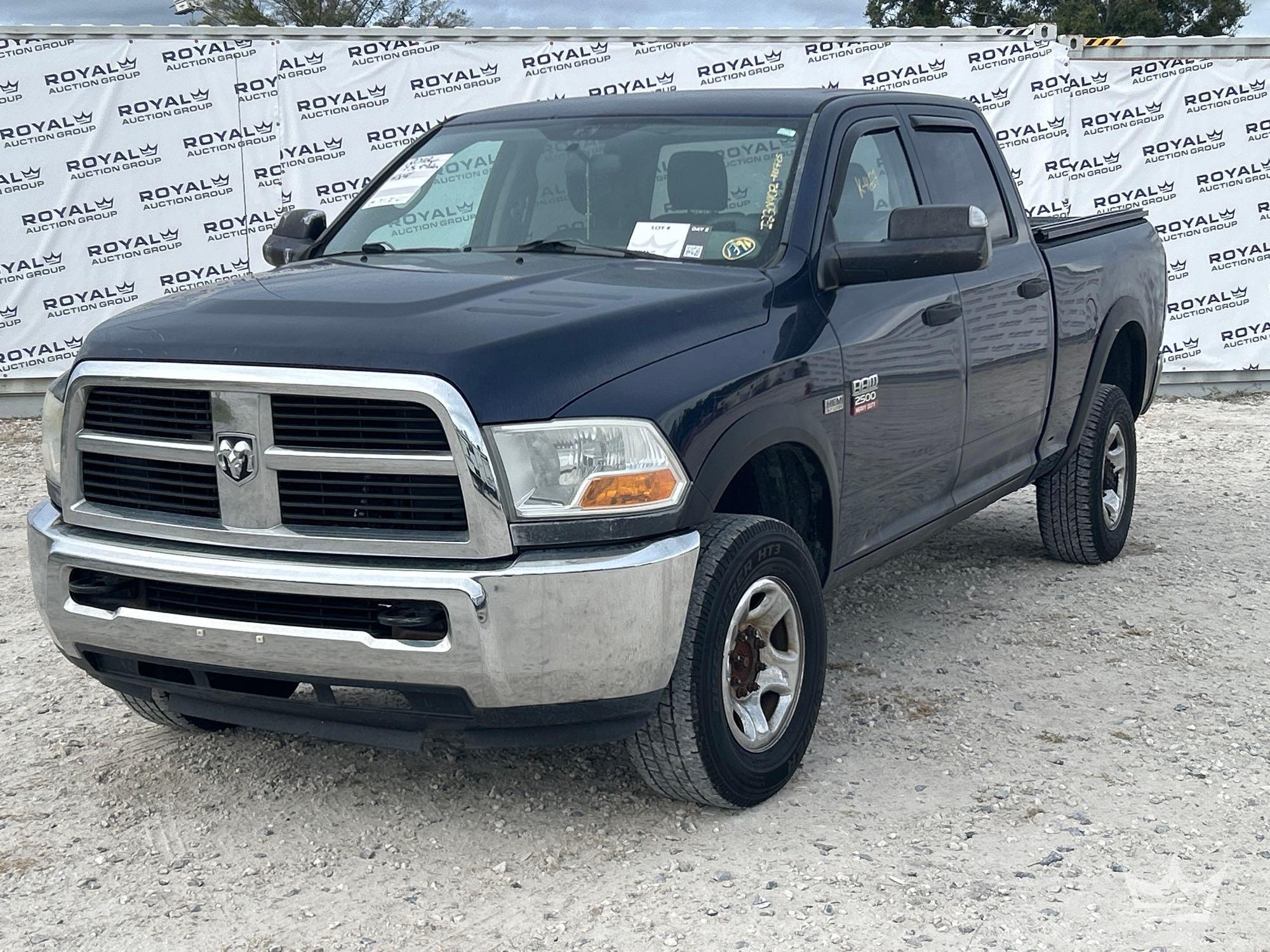 2012 Ram 2500 4x4 Crew Cab Pickup Truck (A59230)
