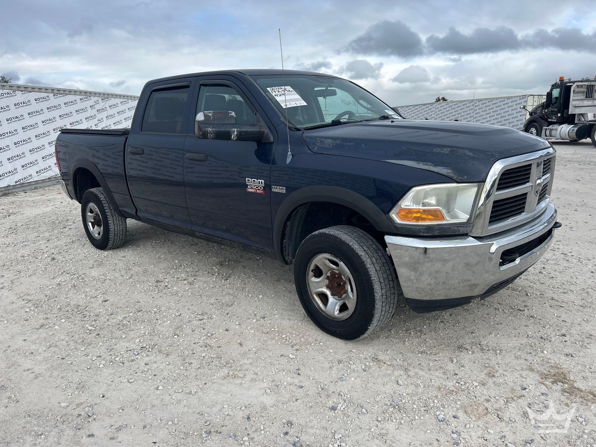 2012 Ram 2500 4x4 Crew Cab Pickup Truck (A59230)