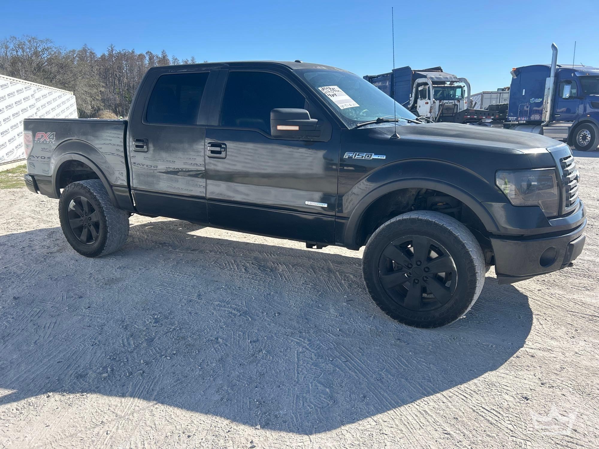 2012 Ford F-150 4x4 Crew Cab Pickup Truck (A61573)