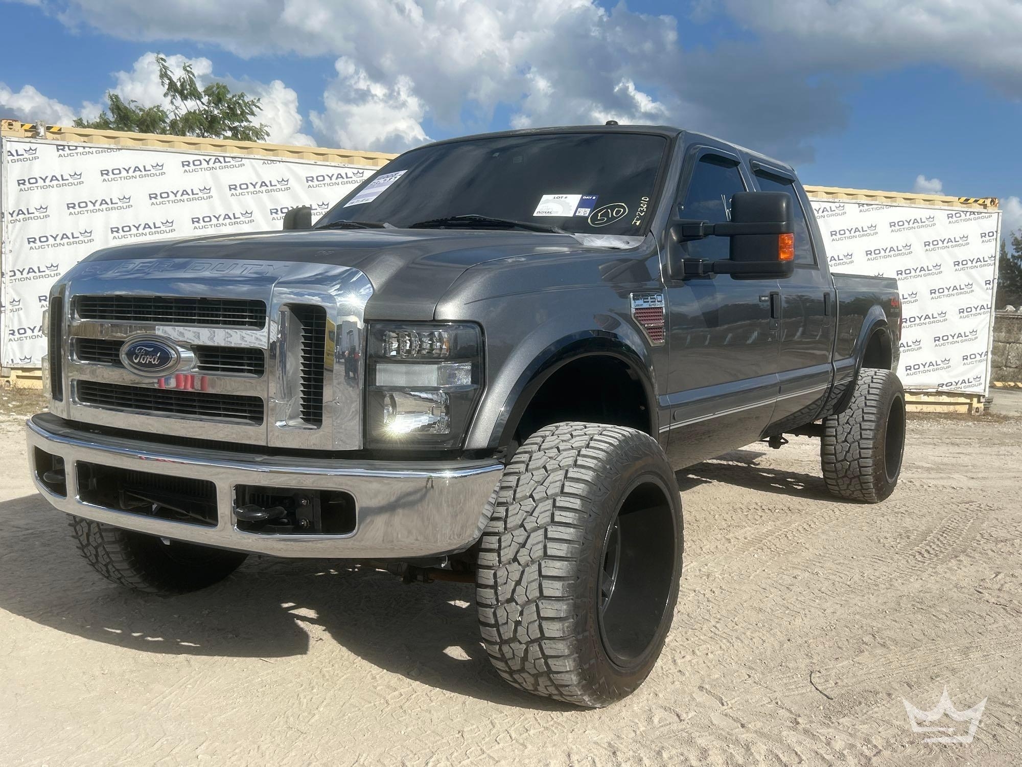 2008 Ford F-250 4x4 Crew Cab Pickup Truck (A64556)