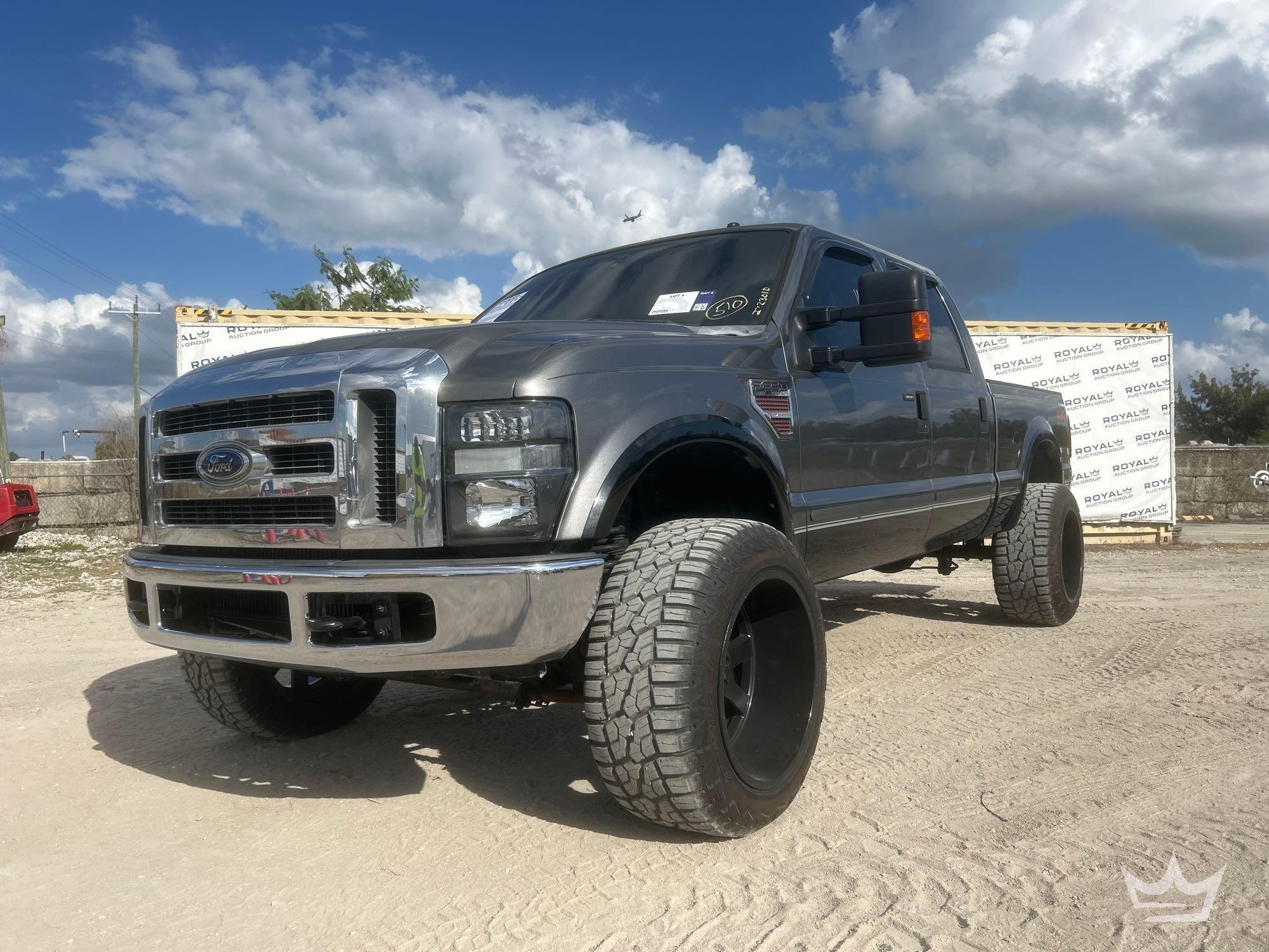 2008 Ford F-250 4x4 Crew Cab Pickup Truck (A64556)