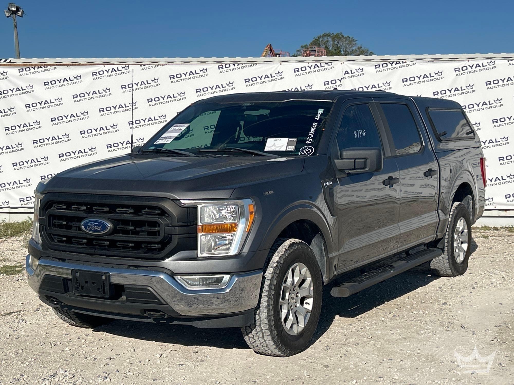 2021 Ford F-150 4x4 Crew Cab Pickup Truck (A64556)