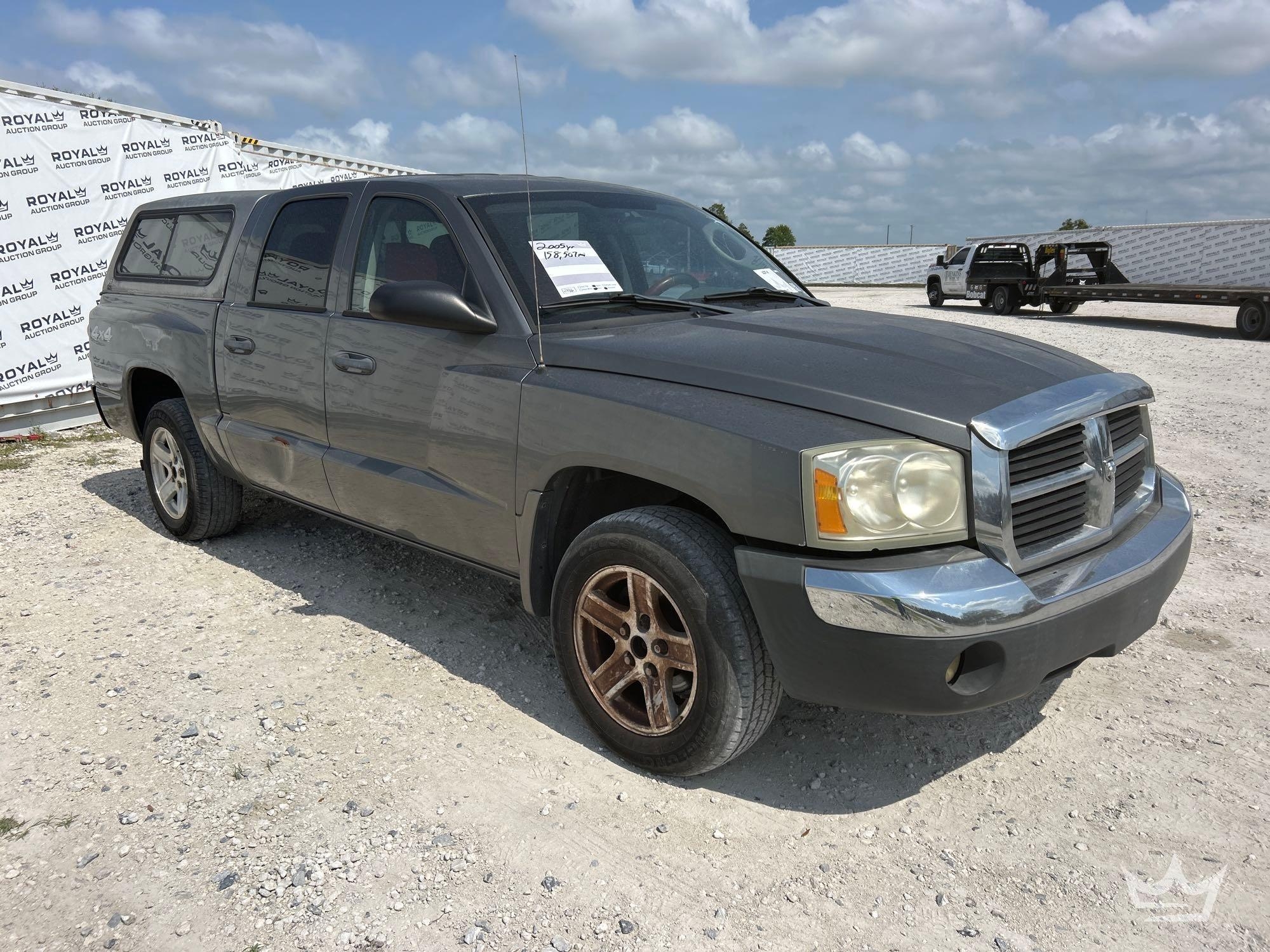2005 Dodge Dakota 4x4 Crew Cab Pickup Truck (A64556)