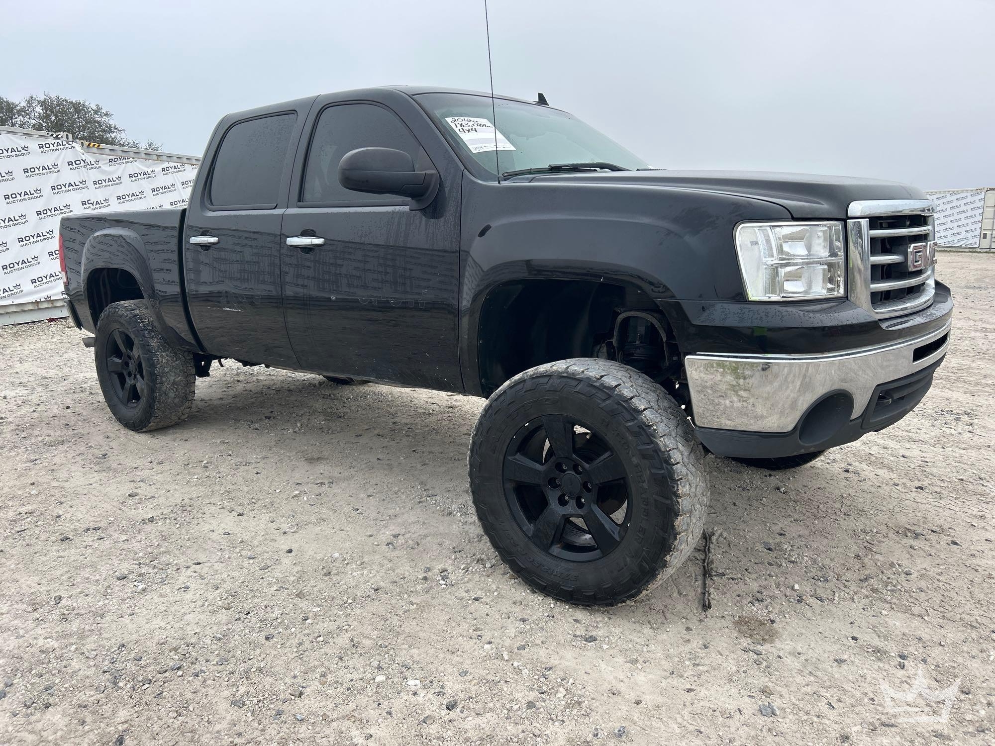 2012 GMC Sierra SLE 4x4 Crew Cab Pickup Truck (A61573)
