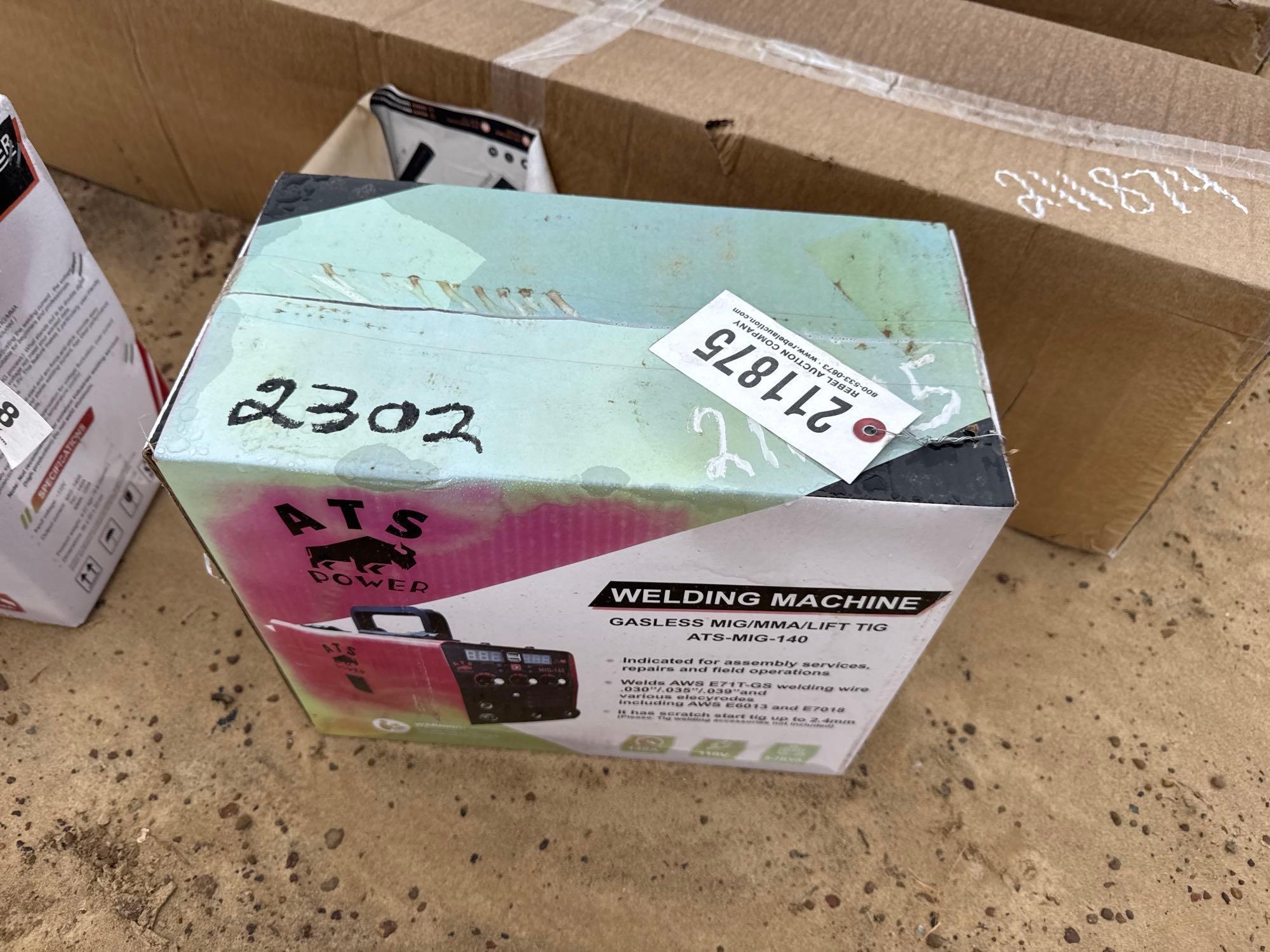 UNUSED ATS POWER ATS-MIG-140 MIG WELDING MACHINE (A64281)