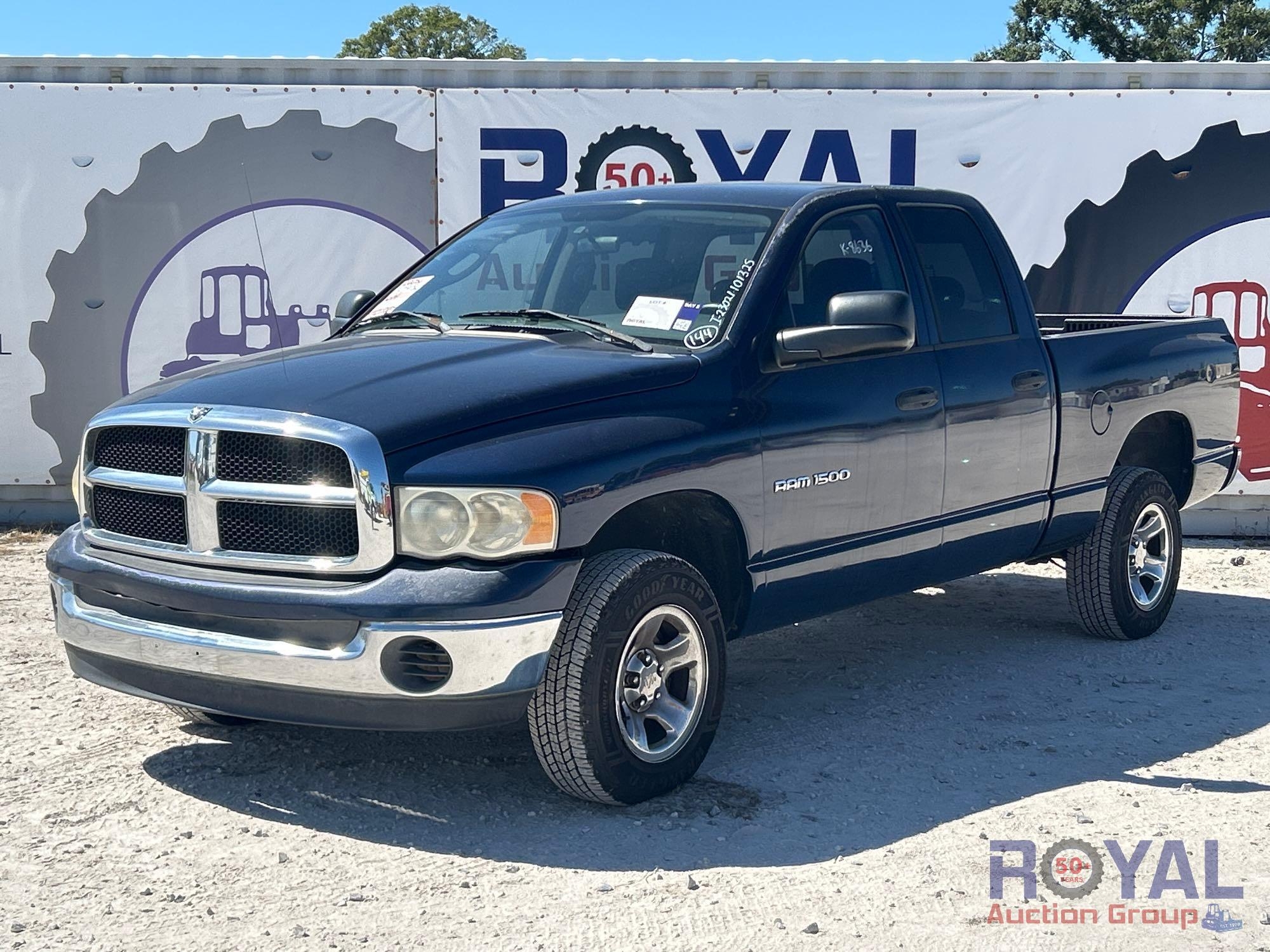 Year: 2005 Make: Dodge Model: Ram Pickup Vehicle Type: Pickup Truck Mileage: Plate: Body Type: 4 (A55852)