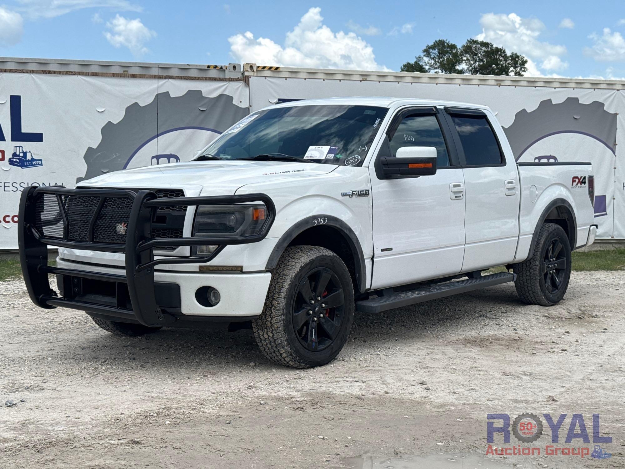 2013 Ford F-150 4x4 Crew Cab Pickup Truck (A55852)