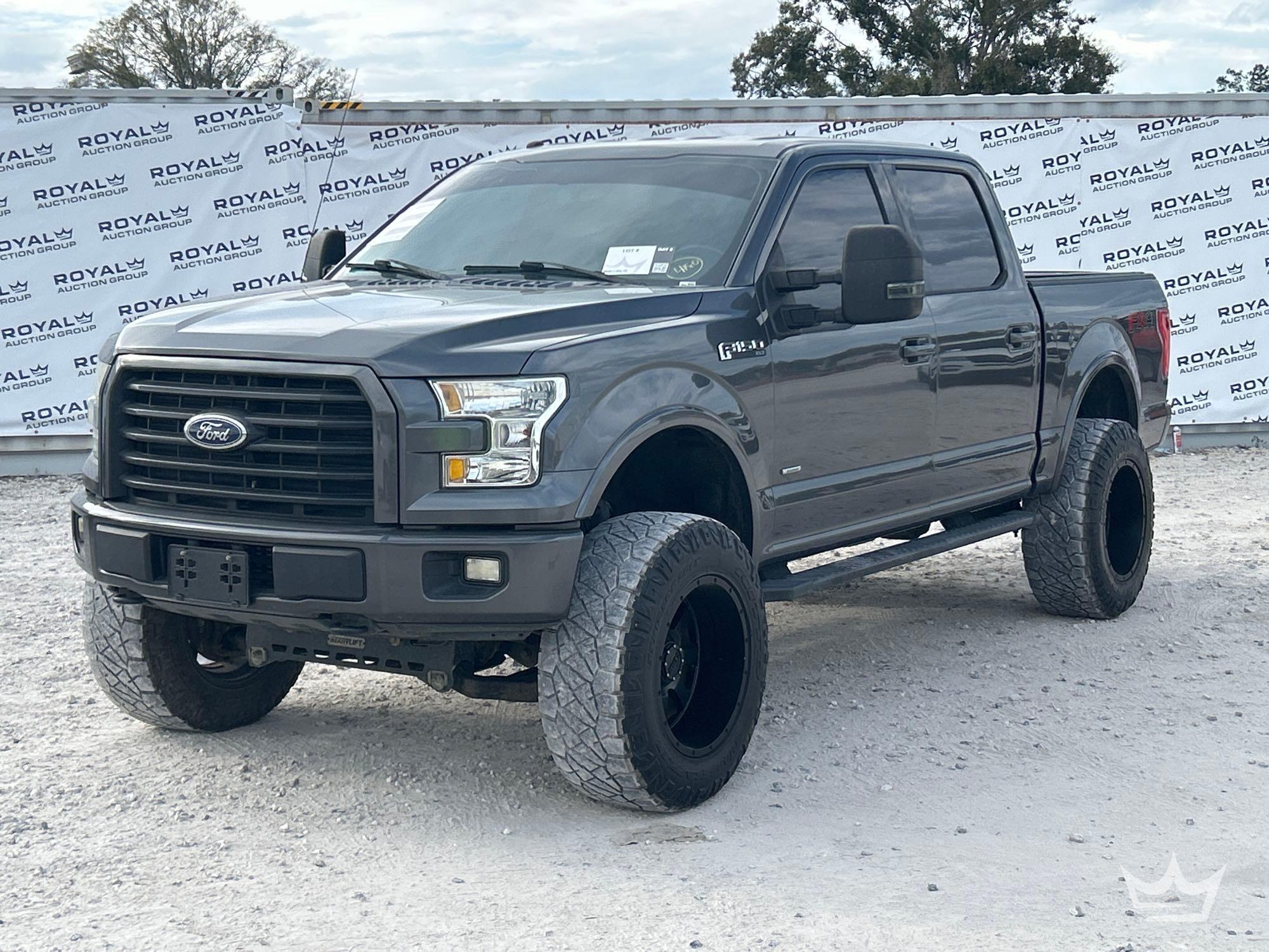 Year: 2017 Make: Ford Model: F-150 Vehicle Type: Pickup Truck Mileage: 137,045 Plate: Body Type: 4 (A59230)