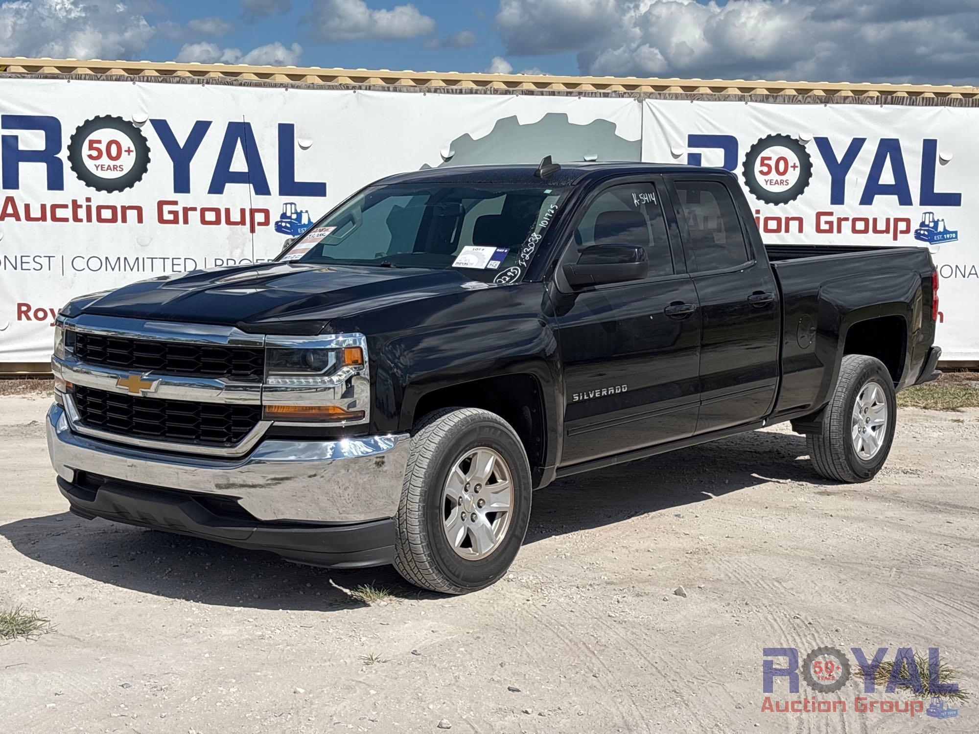 Year: 2018 Make: Chevrolet Model: Silverado Vehicle Type: Pickup Truck Mileage: 153055 Plate: Body (A55852)