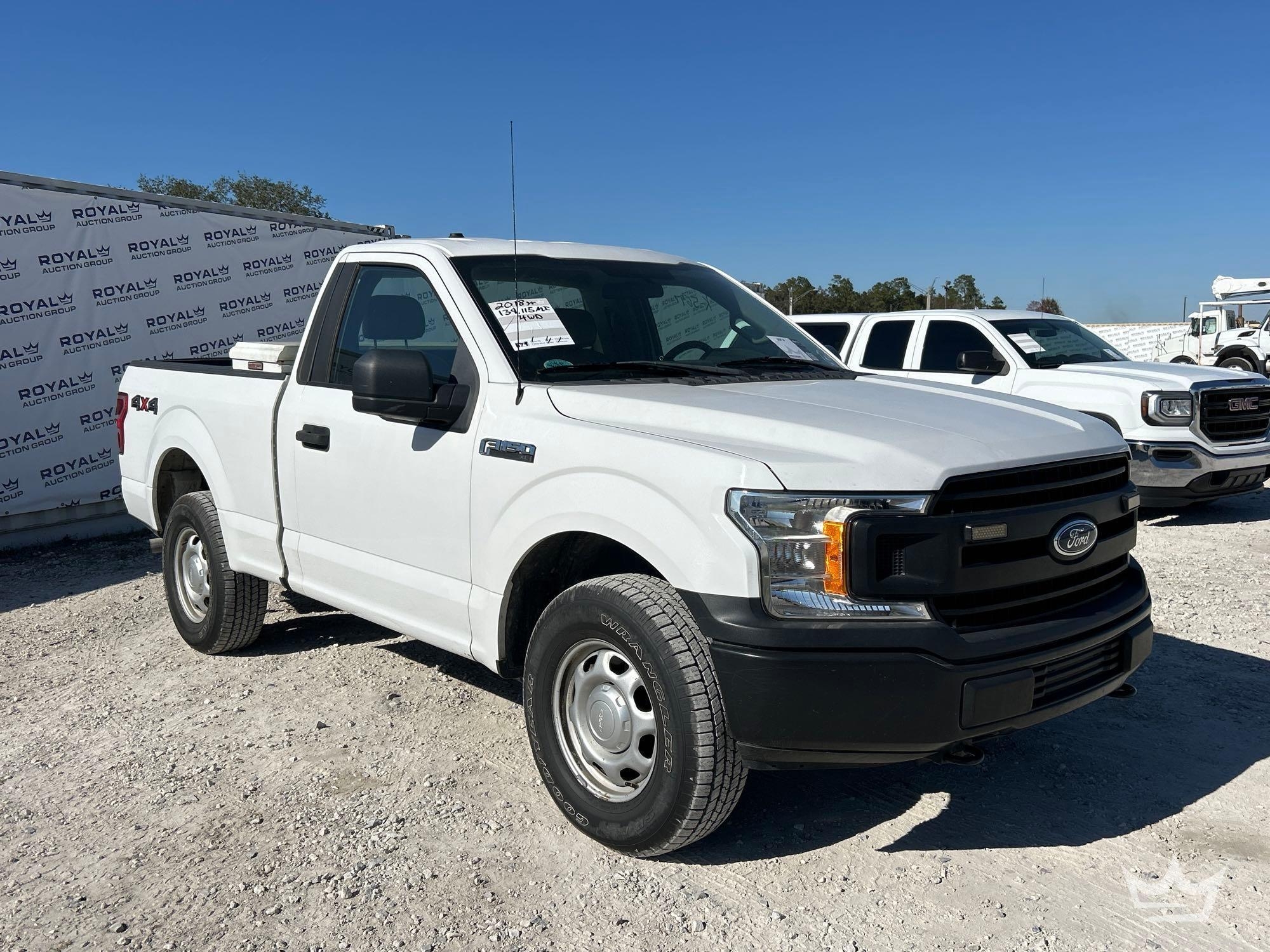 2018 Ford F-150 4X4 Pickup Truck (A61568)
