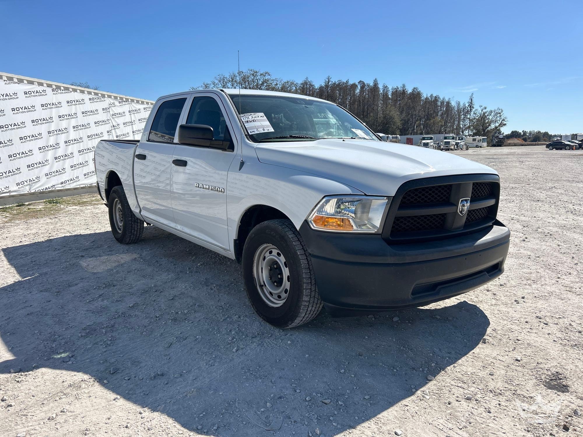2012 Ram 1500 4x4 Crew Cab Pickup Truck (A61568)