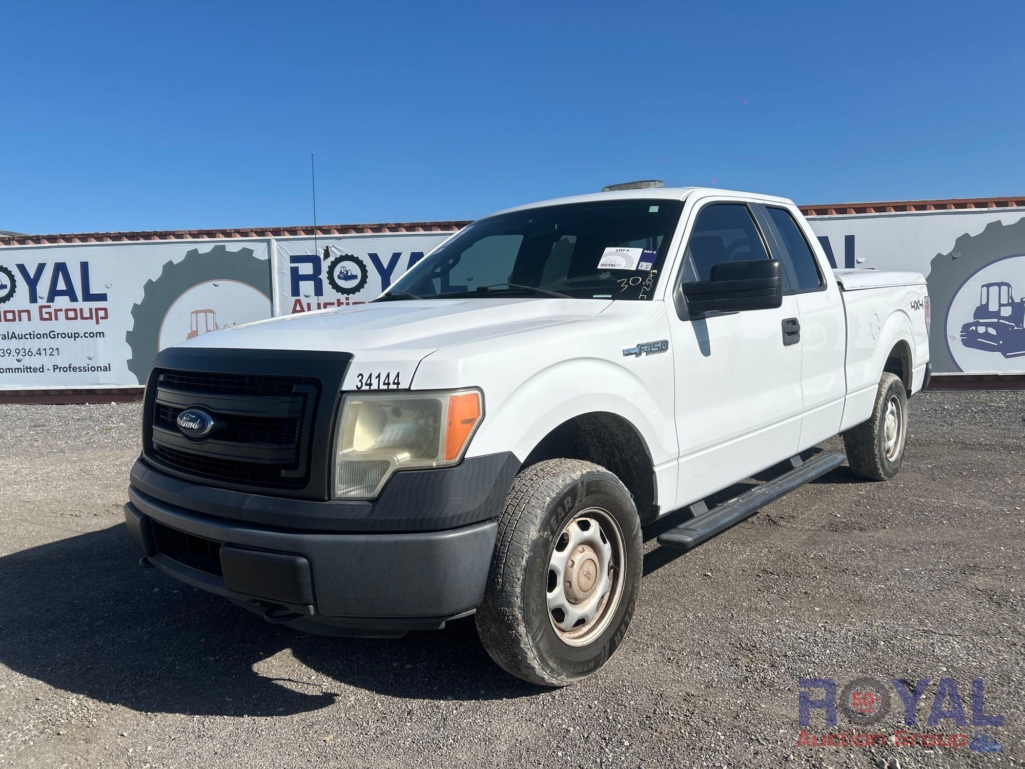 2014 Ford F-150 Ext. Cab 4x4 Pickup Truck (A53422)