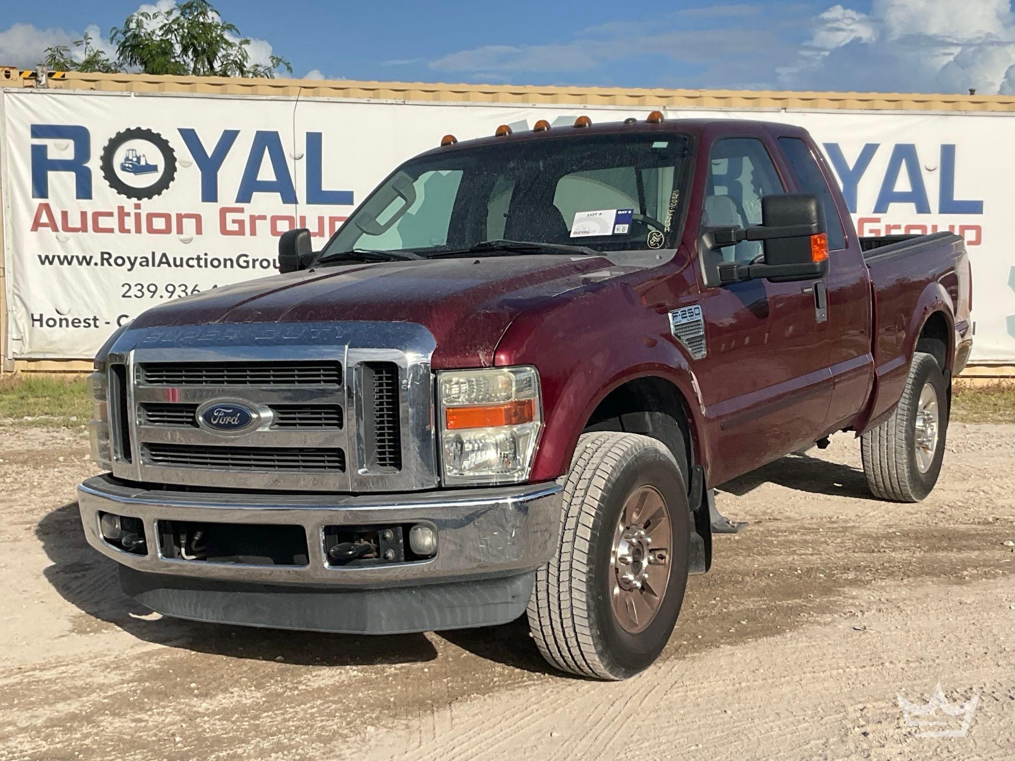 2008 Ford F-250 4x4 Ext. Cab Pickup Truck (A56859)