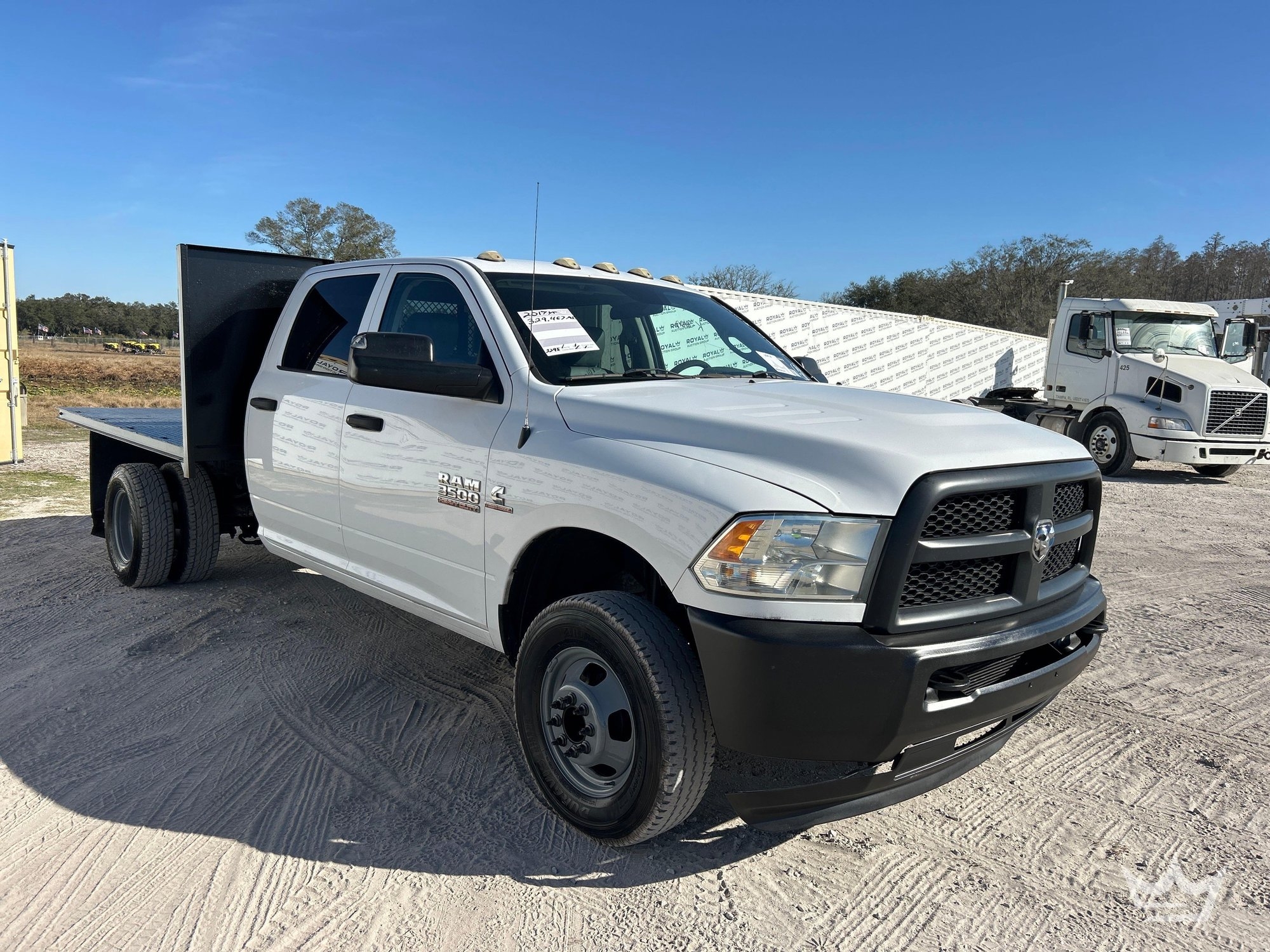 2017 Ram 3500 Flatbed Truck (A61568)