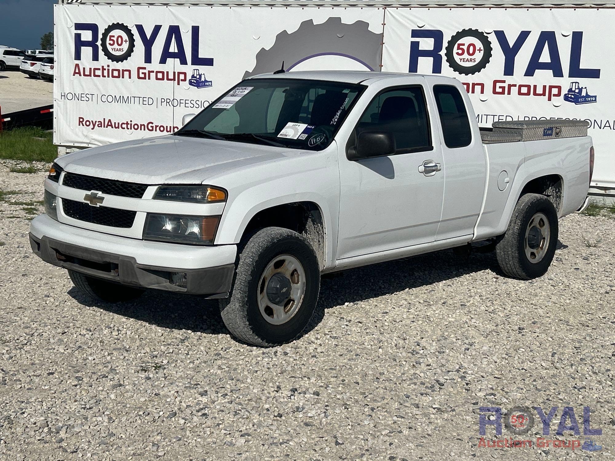2012 Chevrolet Colorado 4x4 Ext. Cab Pickup Truck (A48081)