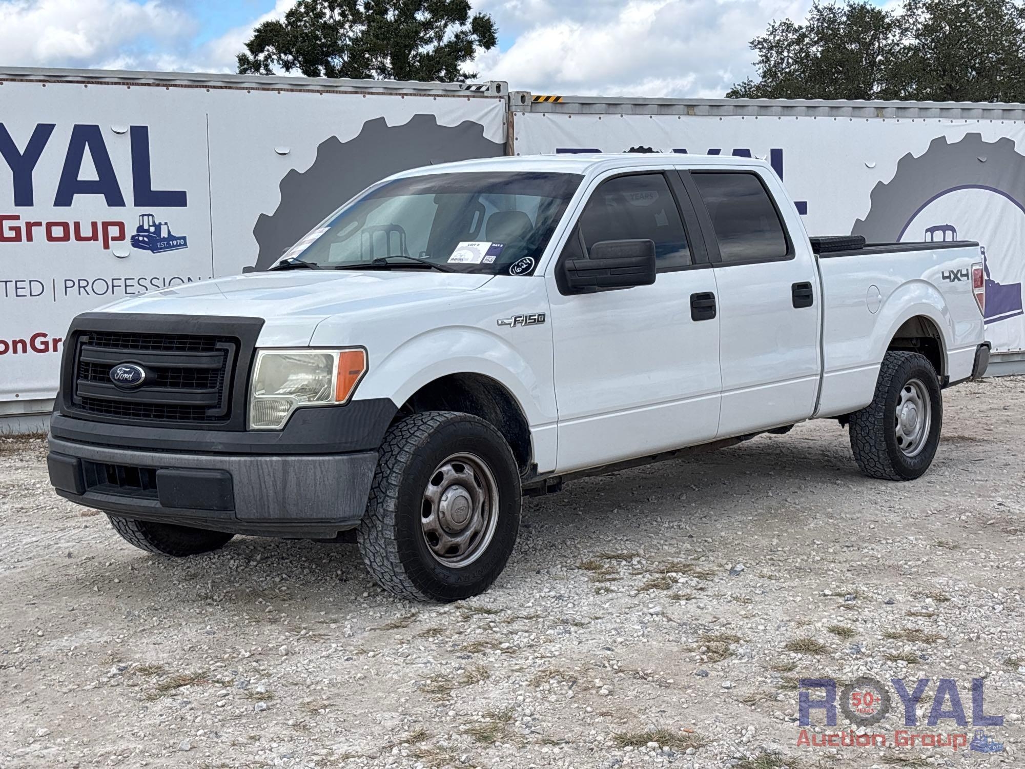 2013 Ford F-150 Crew Cab 4WD Pick-up Truck (A55852)