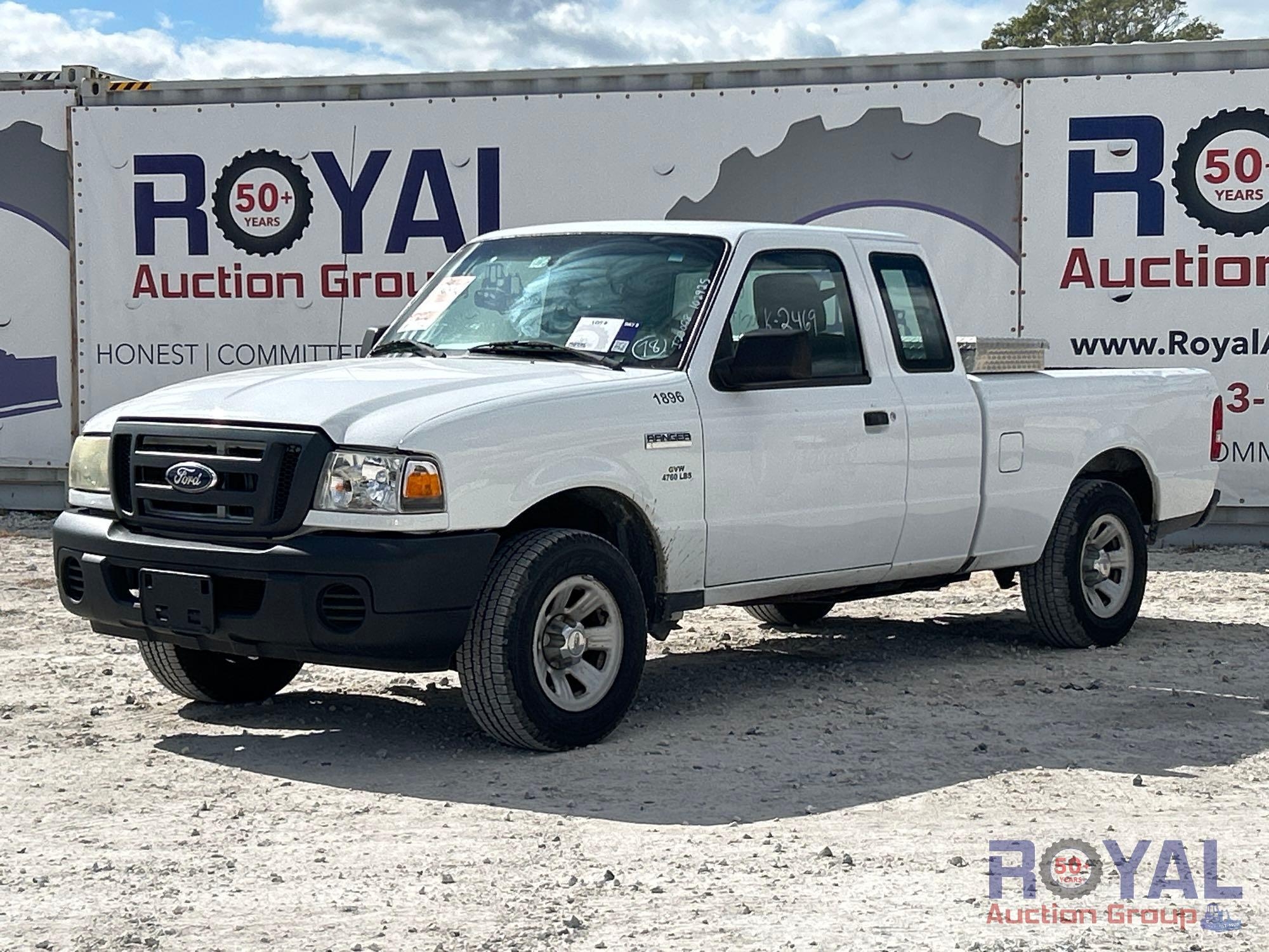 Year: 2011 Make: Ford Model: Ranger Vehicle Type: Pickup Truck Mileage: Plate: Body Type: 2 Door (A55852)