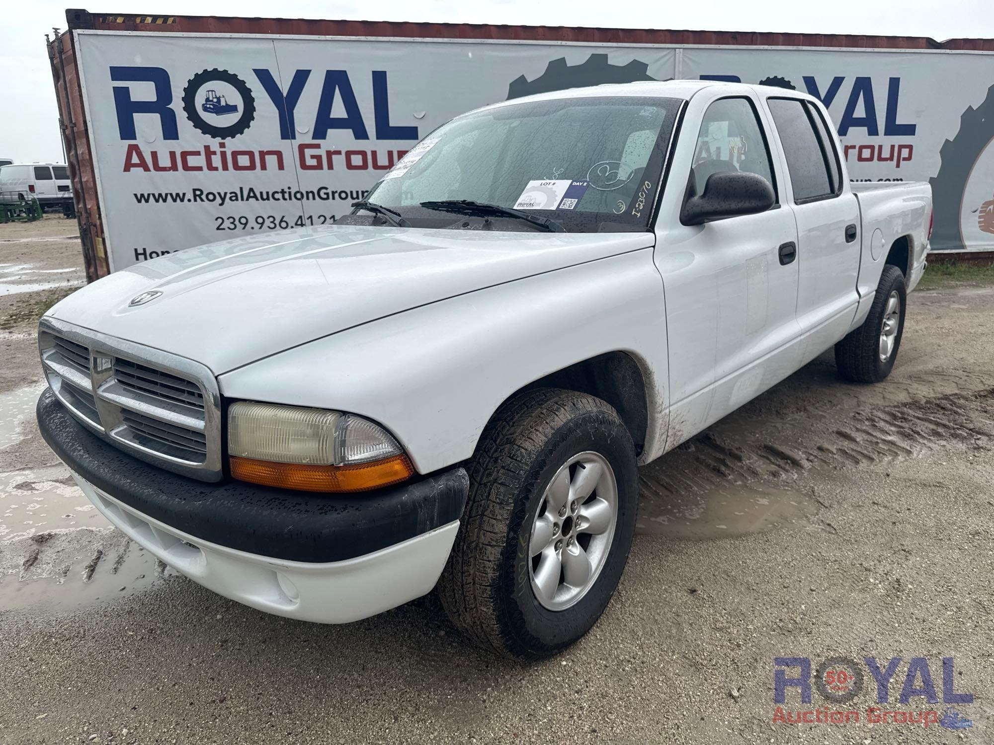 2004 Dodge Dakota Ext. Cab Pickup Truck (A46684)