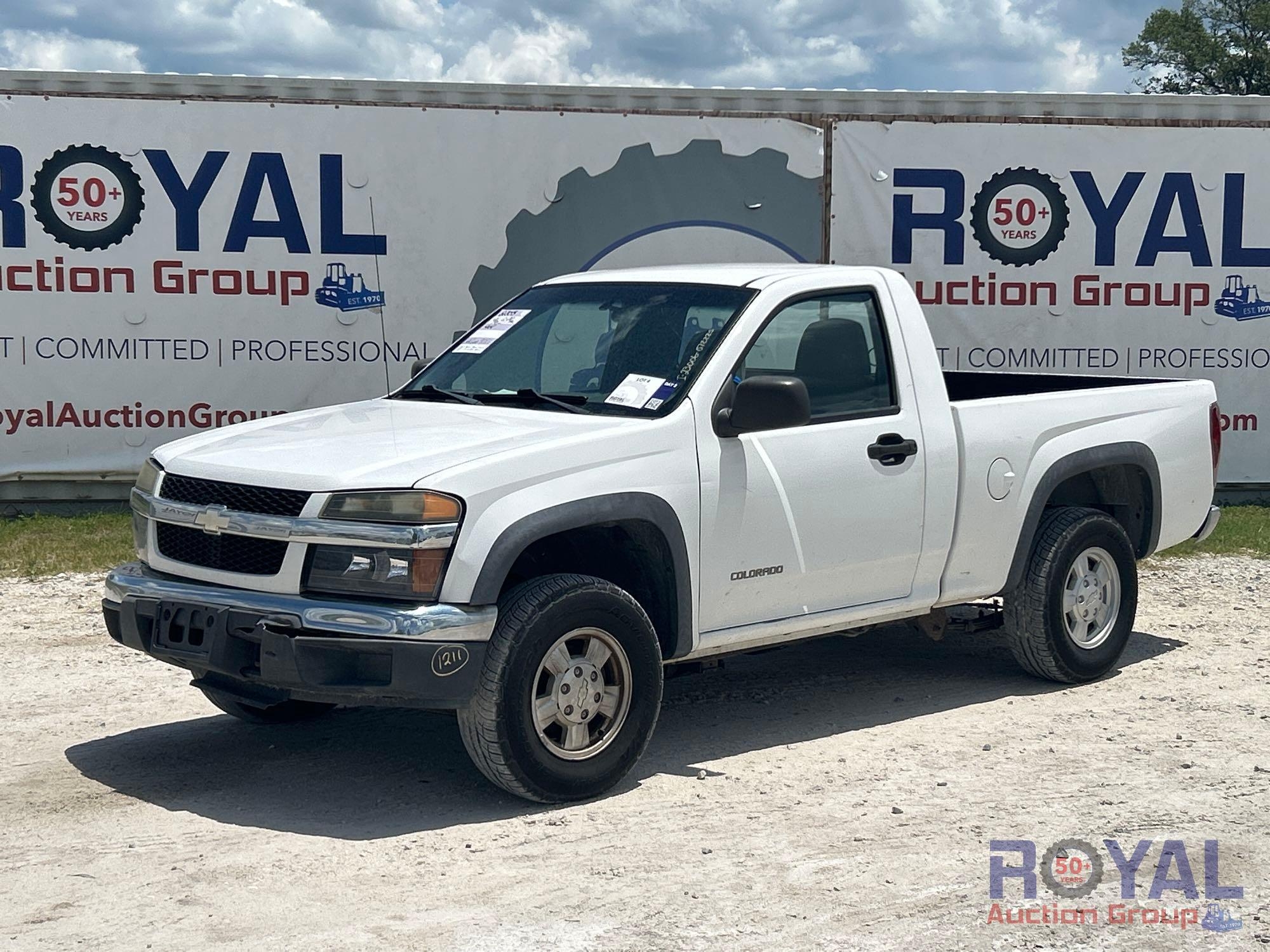 2005 Chevrolet Colorado 4x4 Pickup Truck (A55852)