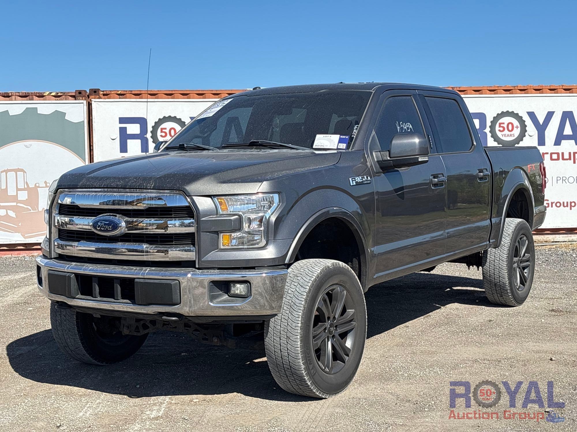 2016 Ford F-150 4x4 Crew Cab Pickup Truck (A56858)