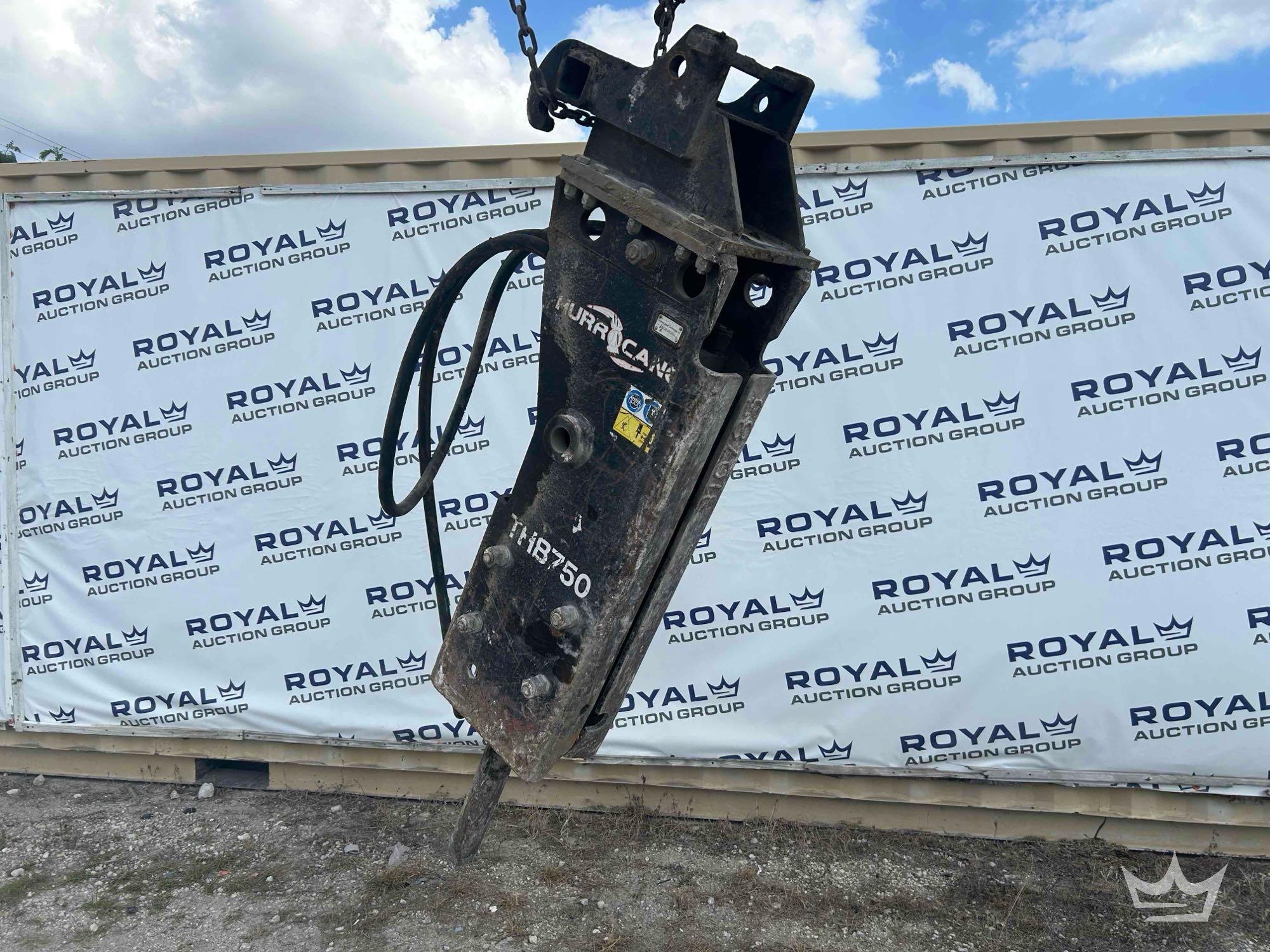 Hurricane THB750 Hydraulic Breaker Excavator Attachment (A61572)