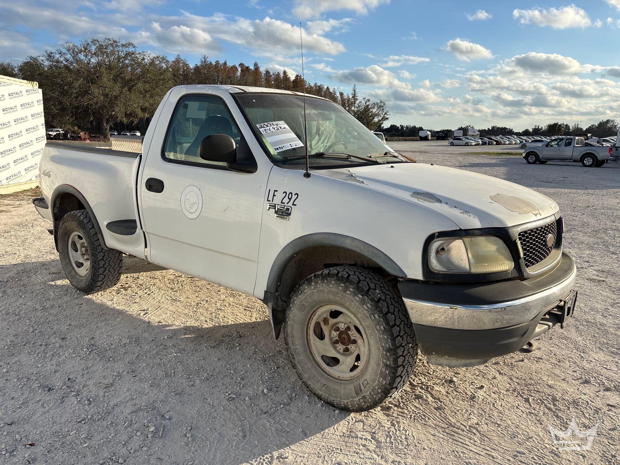 2001 Ford F-150 4x4 Pickup Truck (A61568)