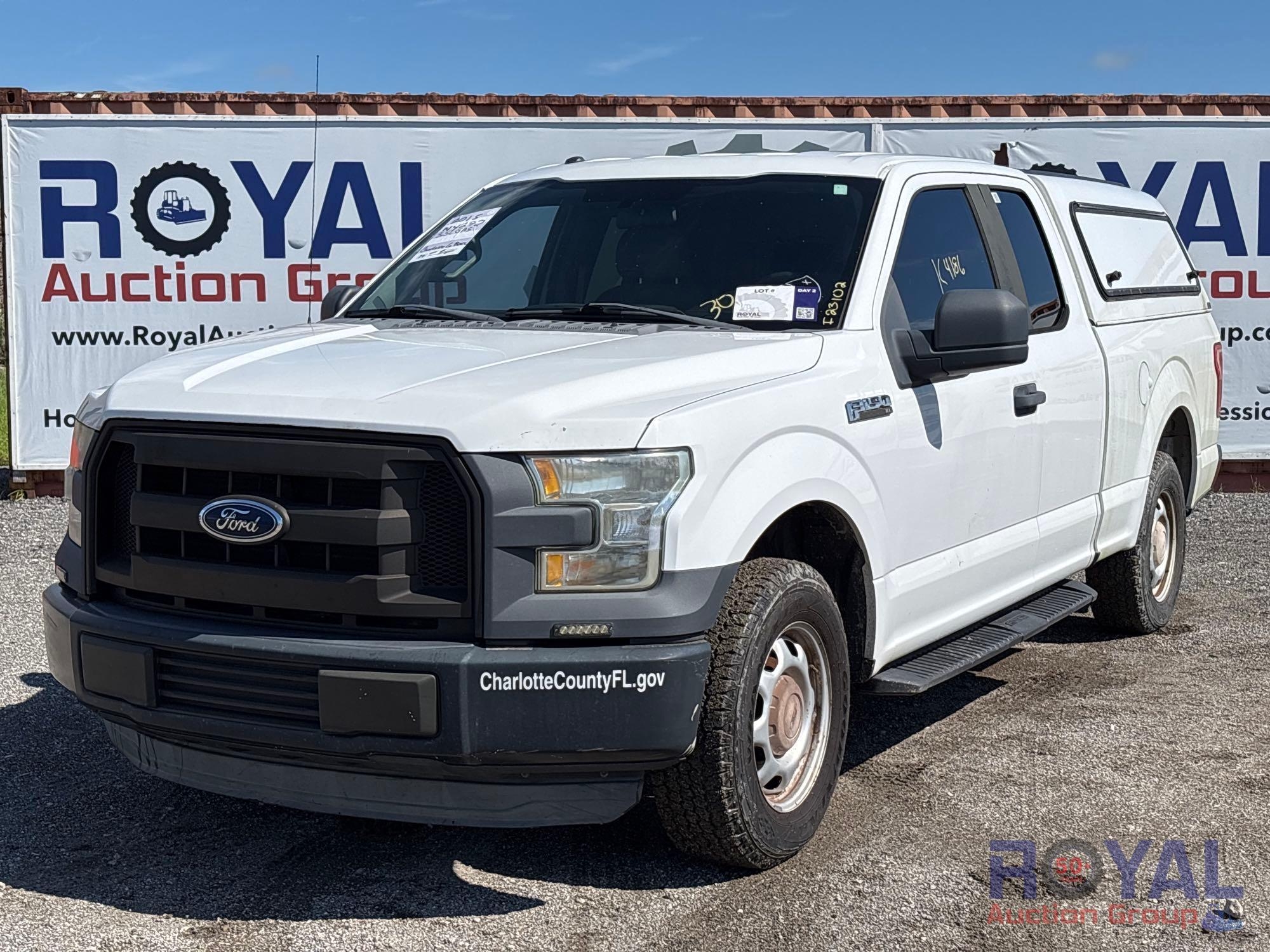 2015 Ford F-150 Ext. Cab Pickup Truck (A53422)
