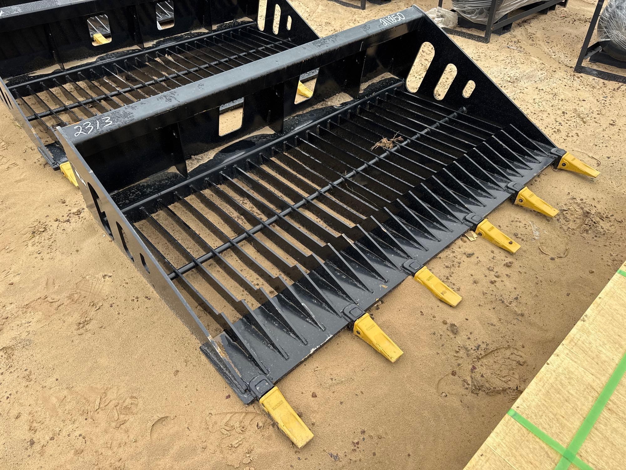 UNUSED WOLVERINE RSB66-66" ROCK SCREENING BUCKET (A64281)