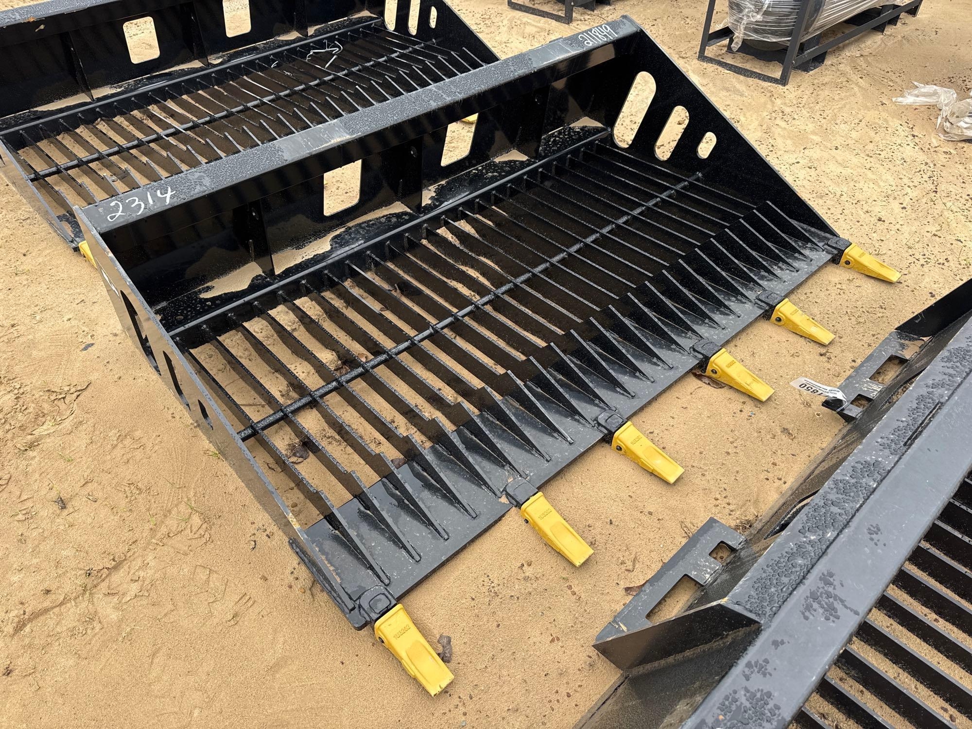 UNUSED WOLVERINE RSB66-66" ROCK SCREENING BUCKET (A64281)