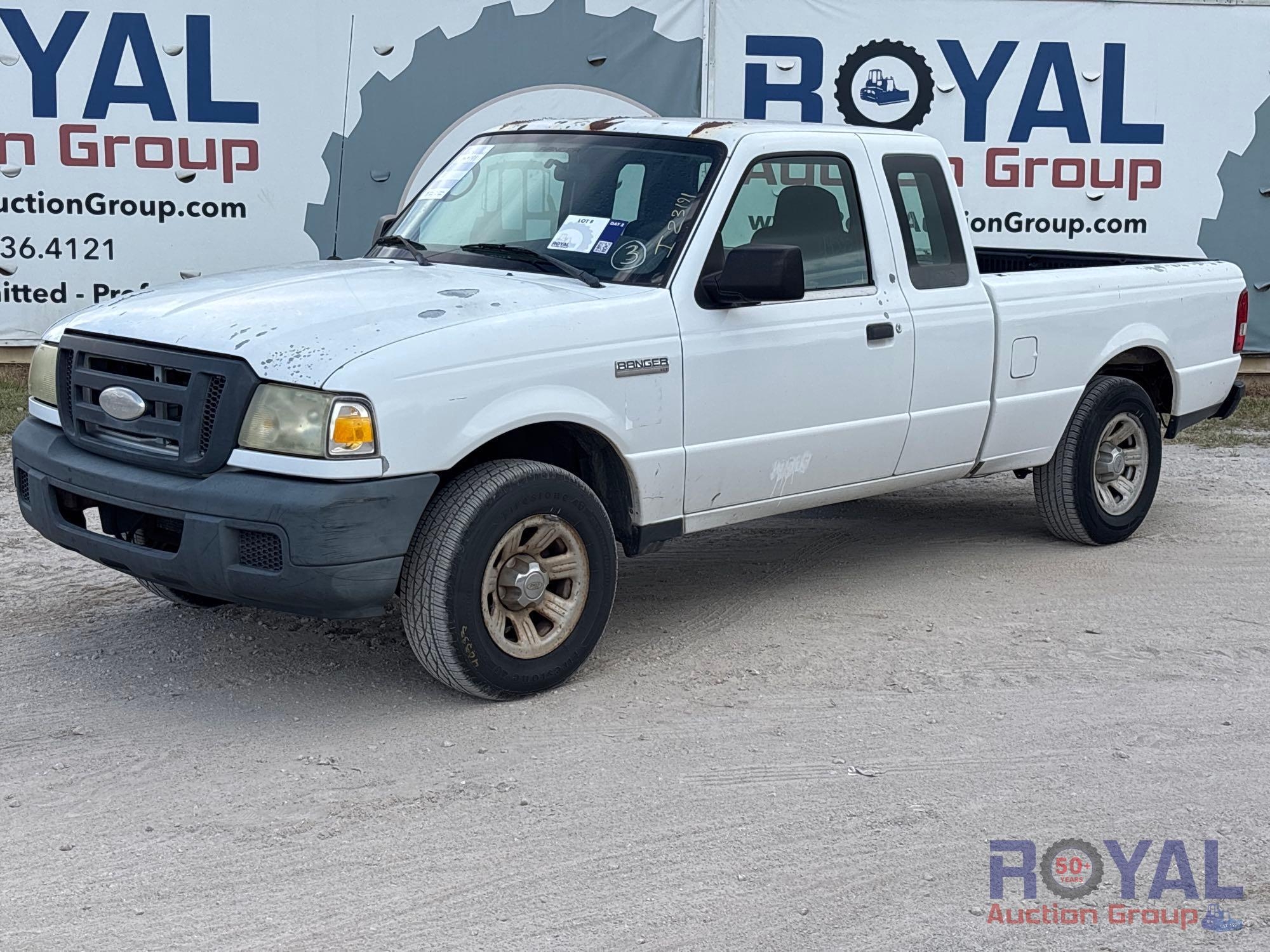 Year: 2007 Make: Ford Model: Ranger Vehicle Type: Pickup Truck Mileage: 147,891 Plate: Body Type: 4 (A55788)