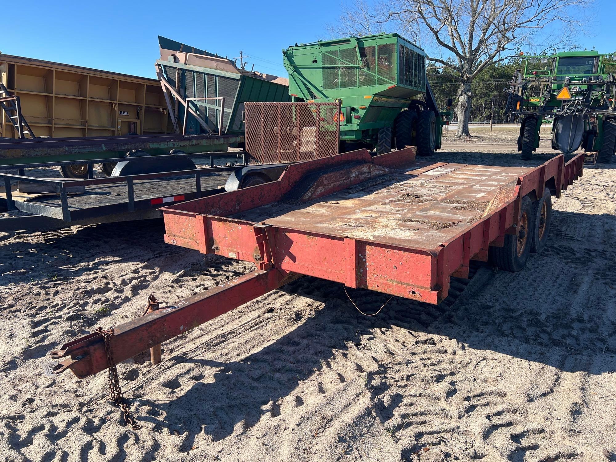 HARDEE 16' UTILITY DUMP TRAILER (A63290)