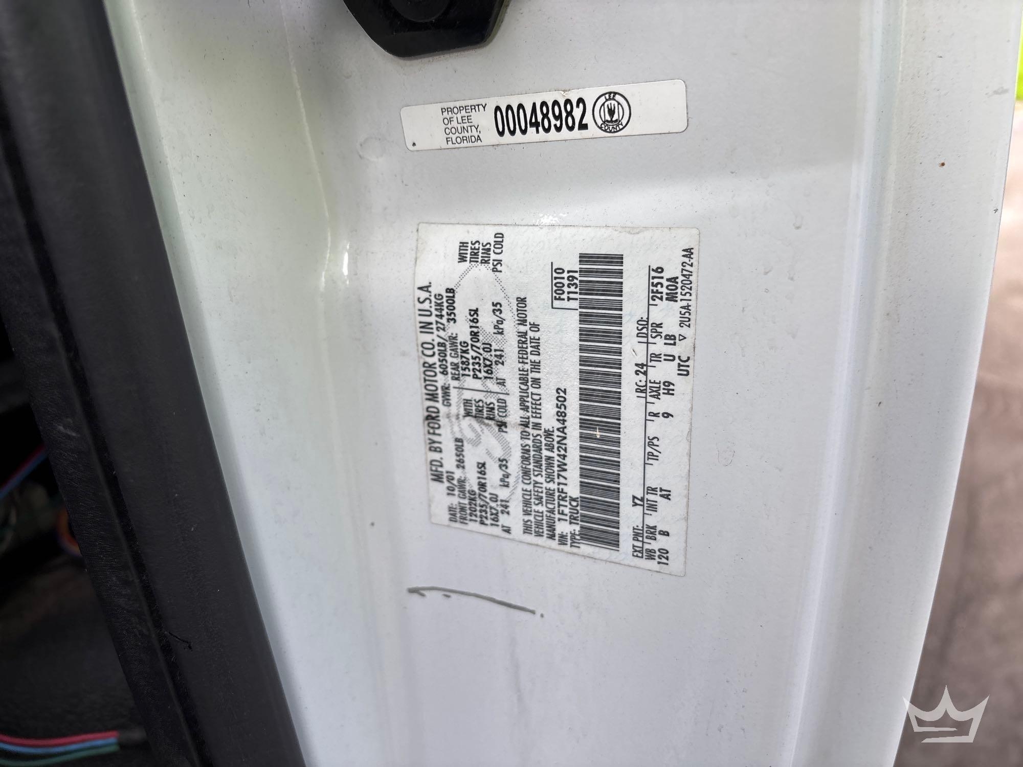 2002 Ford F150 (A56858)