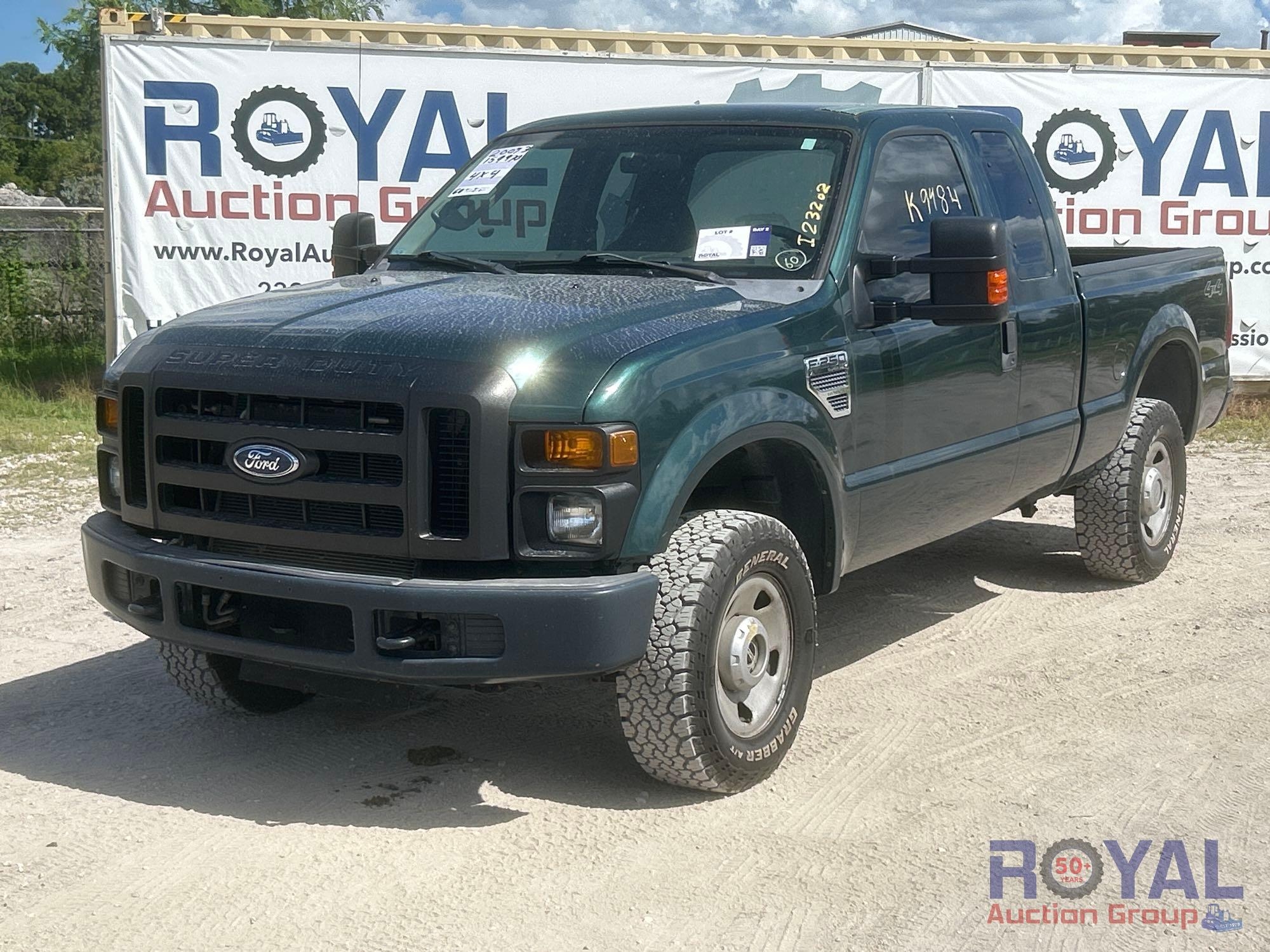 Year: 2009 Make: Ford Model: F-250 Vehicle Type: Pickup Truck Mileage: Plate: Body Type: 4 Door C... (A55788)