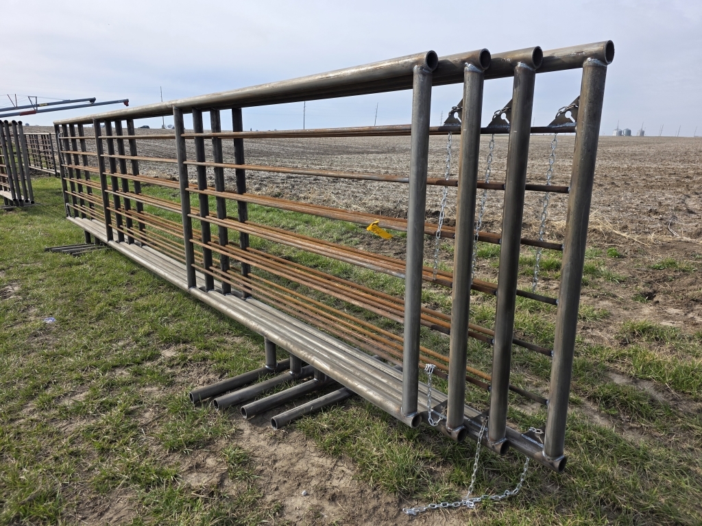 (4) Texas Built Stand Alone Livestock Panels (A66408)