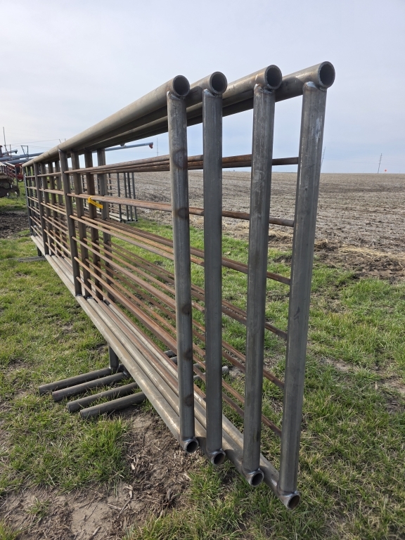 (4) Texas Built Stand Alone Livestock Panels (A66408)